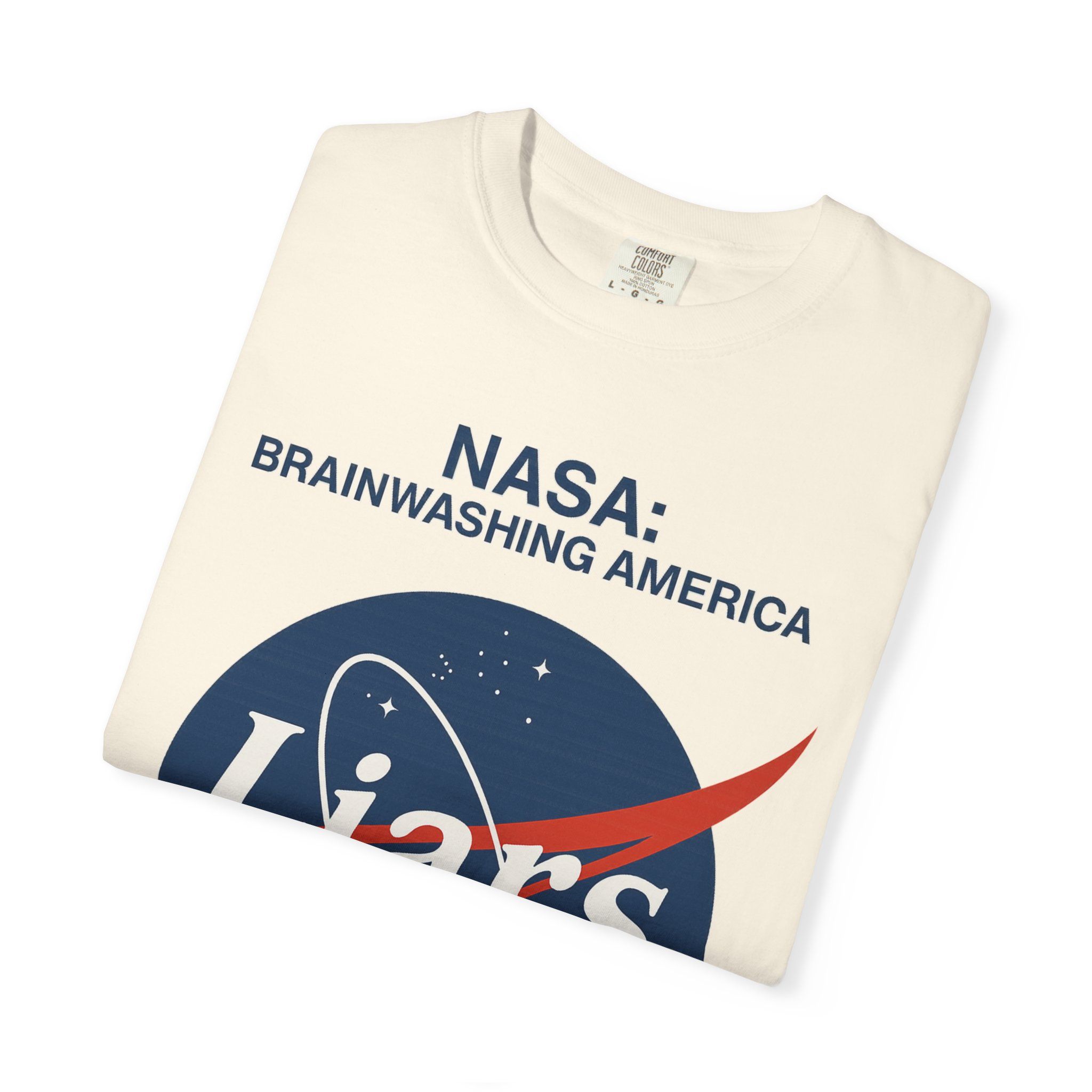 NASA Brainwashing T-shirt, Unisex Graphic Tee, Funny Space Apparel, Gift for Space Lovers, Science Humor Shirt - Image 7
