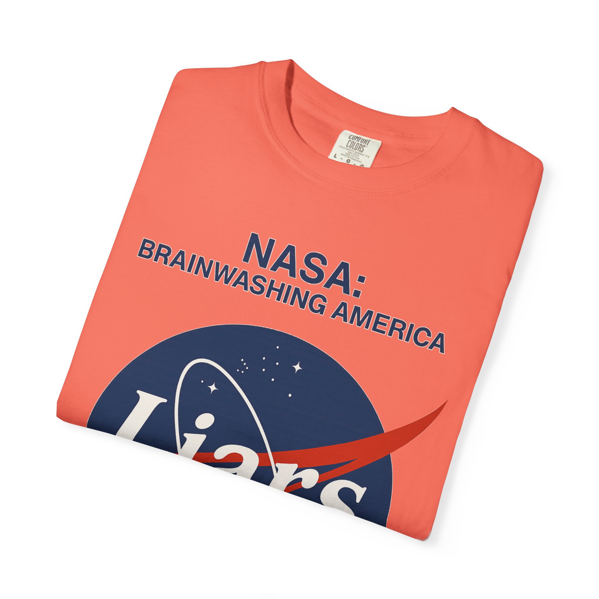 NASA Brainwashing T-shirt, Unisex Graphic Tee, Funny Space Apparel, Gift for Space Lovers, Science Humor Shirt - Image 3