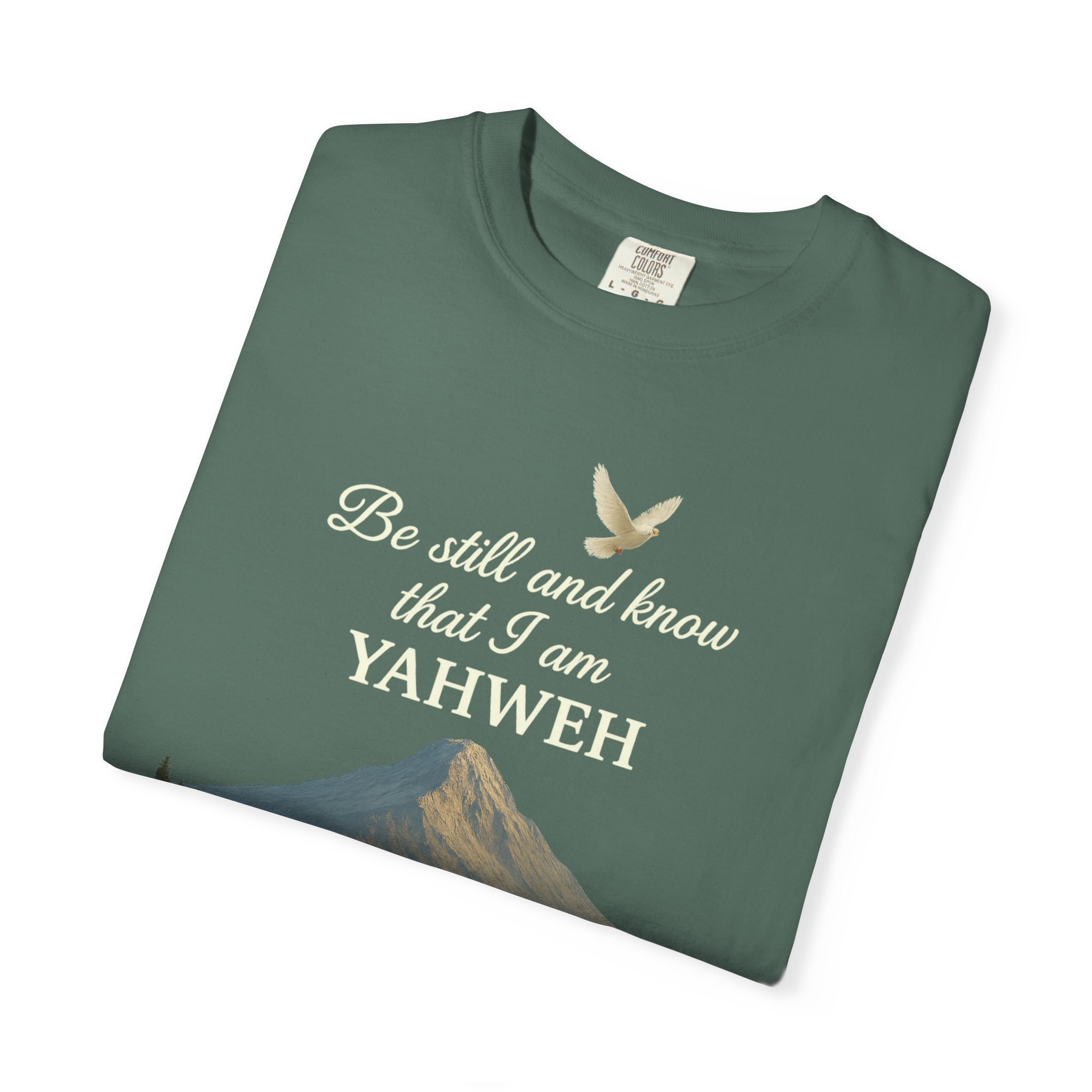 Mountain Serenity T-shirt - Be Still and Know Yahweh - Comfort Fit Tee for Nature Lovers, Faith Apparel, Outdoor Gift, Spiritual Wear - Image 19