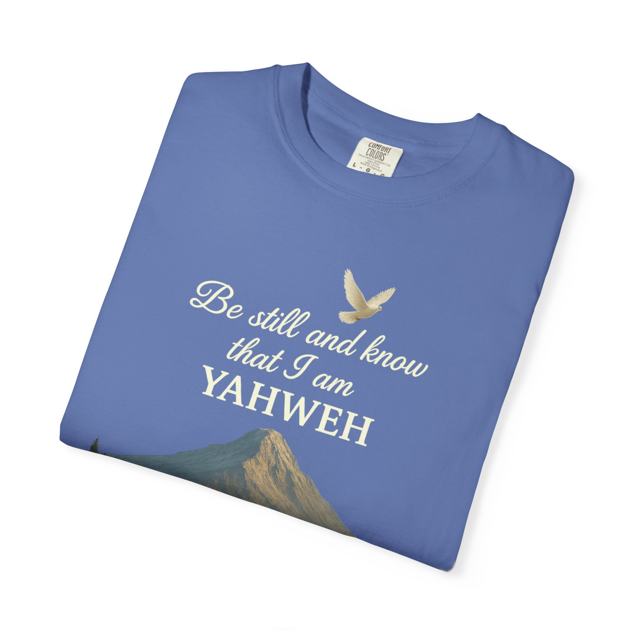 Mountain Serenity T-shirt - Be Still and Know Yahweh - Comfort Fit Tee for Nature Lovers, Faith Apparel, Outdoor Gift, Spiritual Wear - Image 23