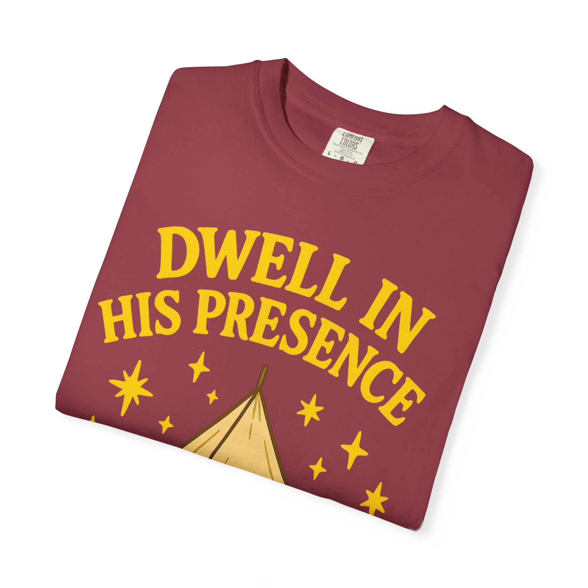 Dwell in His Presence | Sukkot Feast of Tabernacles Shirt Unisex Garment-Dyed T-shirt, Sukkot Shirt, Faith-based, Spiritual Clothing - Image 55