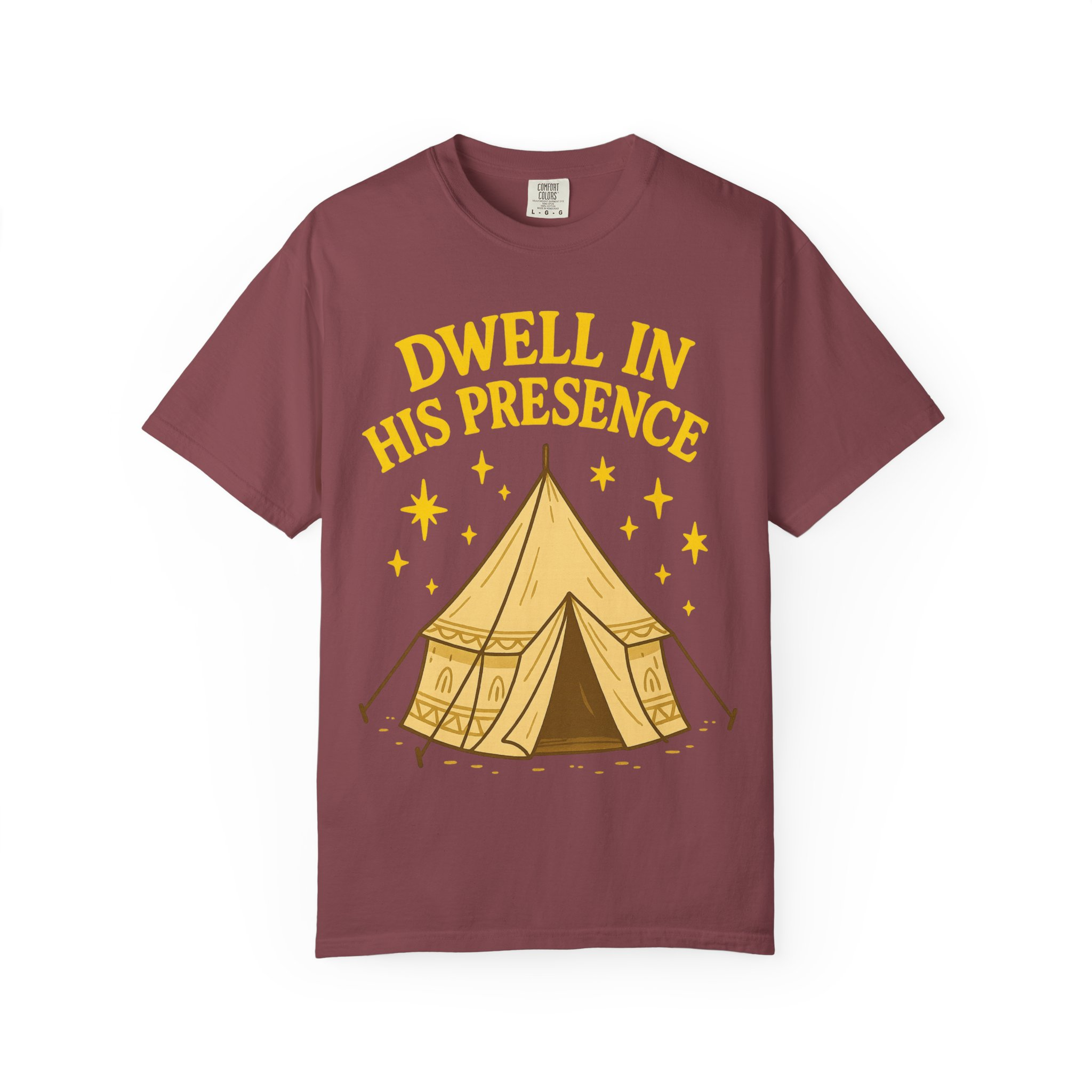Dwell in His Presence | Sukkot Feast of Tabernacles Shirt Unisex Garment-Dyed T-shirt, Sukkot Shirt, Faith-based, Spiritual Clothing - Image 49
