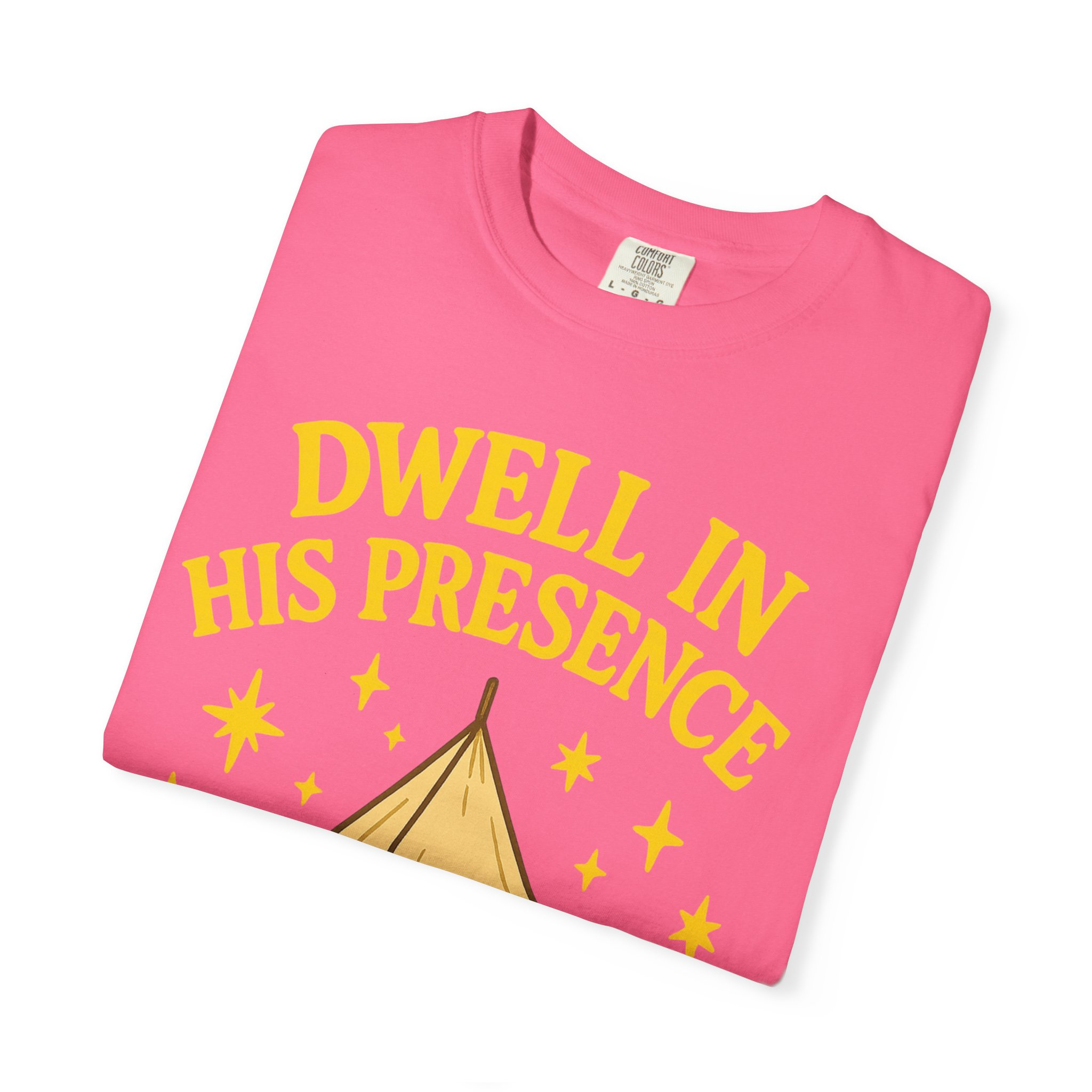 Dwell in His Presence | Sukkot Feast of Tabernacles Shirt Unisex Garment-Dyed T-shirt, Sukkot Shirt, Faith-based, Spiritual Clothing - Image 43
