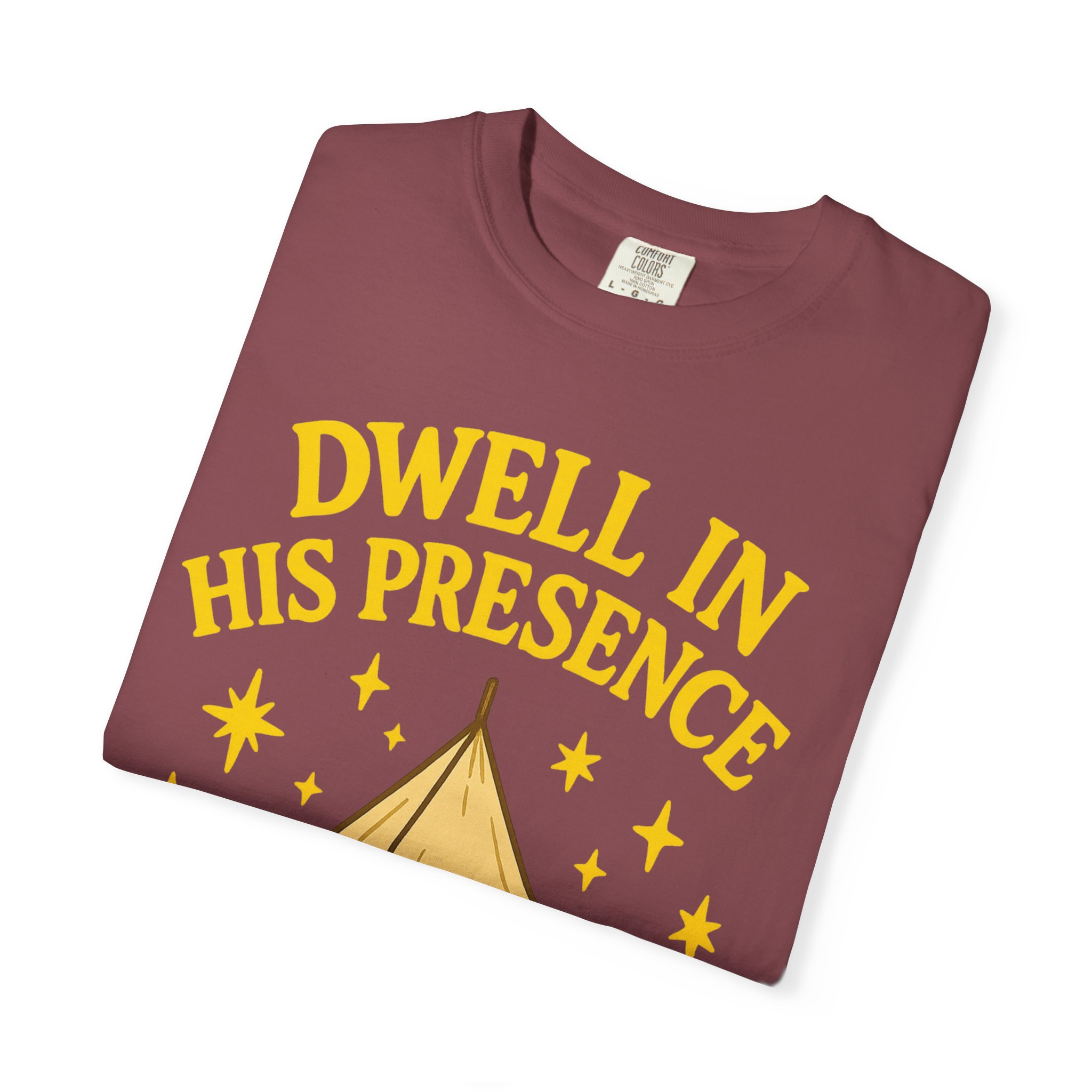 Dwell in His Presence | Sukkot Feast of Tabernacles Shirt Unisex Garment-Dyed T-shirt, Sukkot Shirt, Faith-based, Spiritual Clothing - Image 51