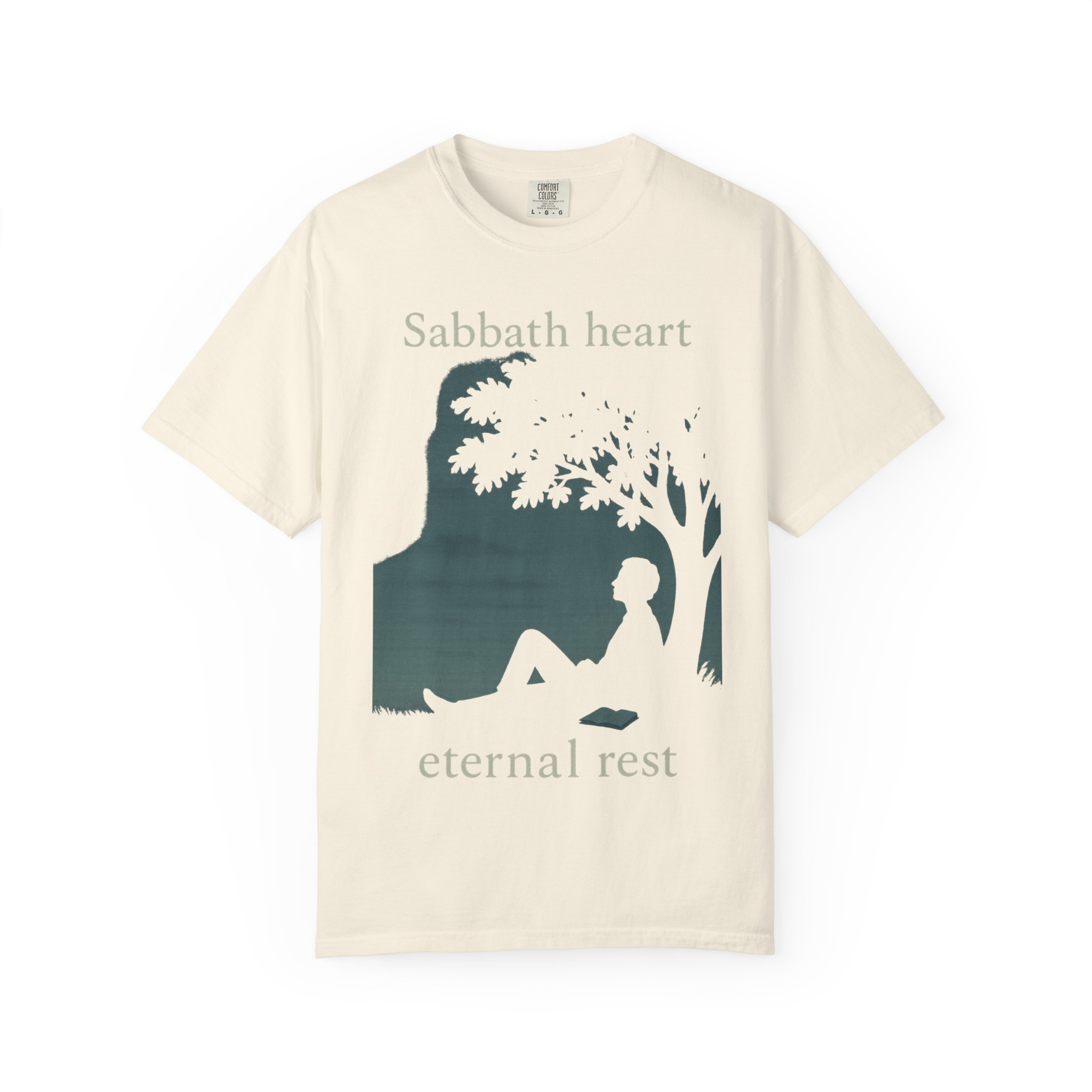 Sabbath Heart, Eternal Rest Peaceful Torah Reflection Sabbath Heart T-Shirt, Unisex, Relaxation Tee, Casual Style Spiritual Celebrations - Image 53