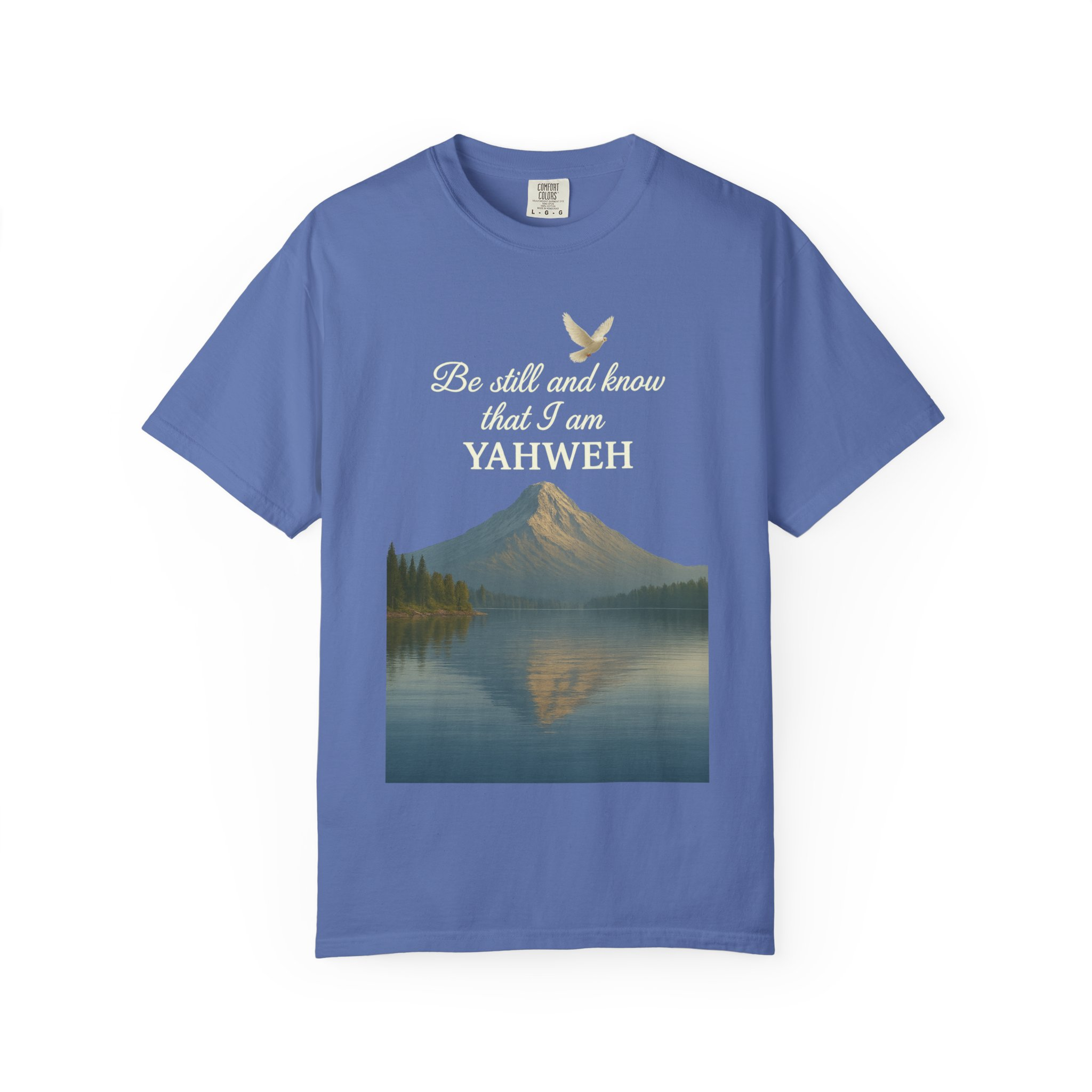 Mountain Serenity T-shirt - Be Still and Know Yahweh - Comfort Fit Tee for Nature Lovers, Faith Apparel, Outdoor Gift, Spiritual Wear - Image 21