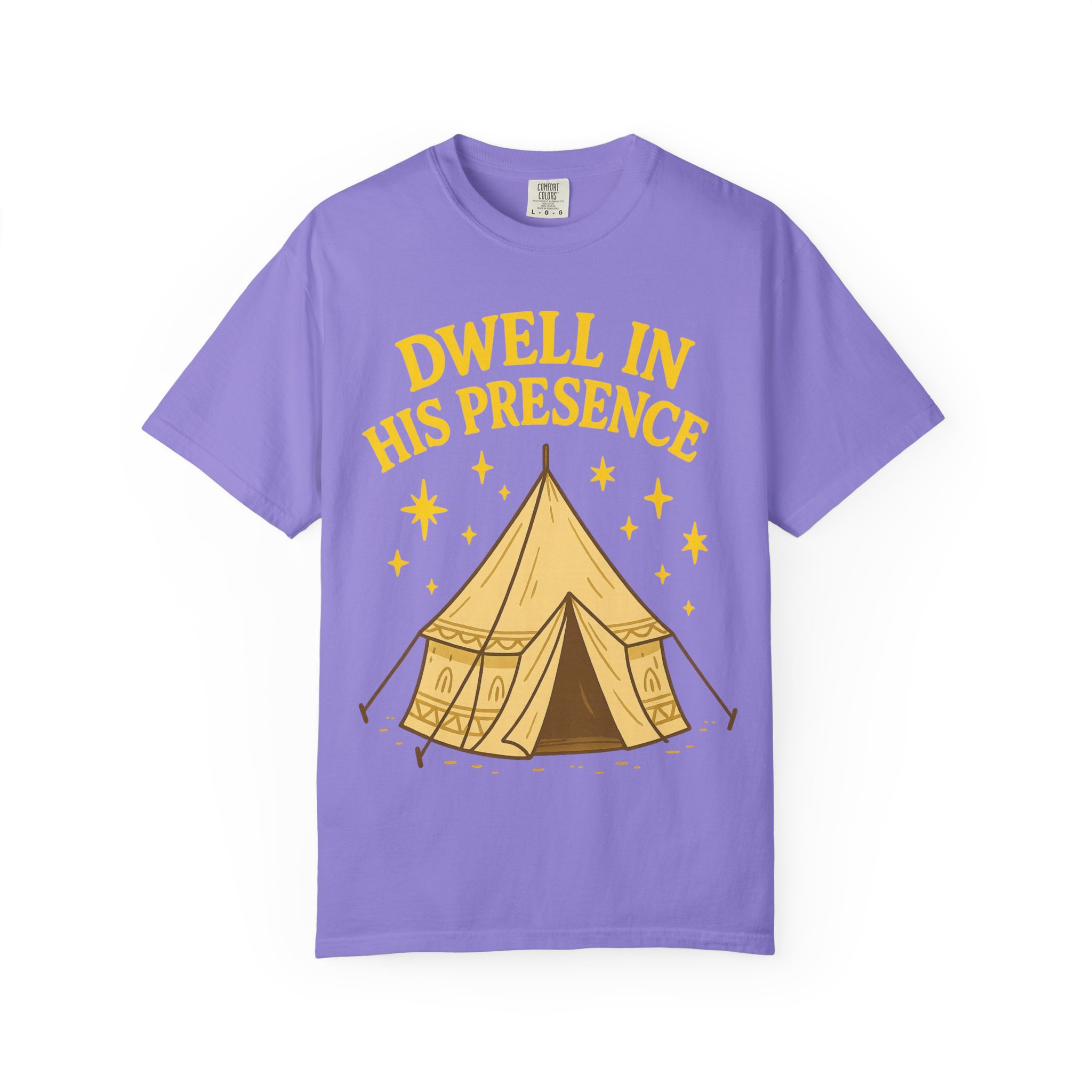 Dwell in His Presence | Sukkot Feast of Tabernacles Shirt Unisex Garment-Dyed T-shirt, Sukkot Shirt, Faith-based, Spiritual Clothing - Image 33
