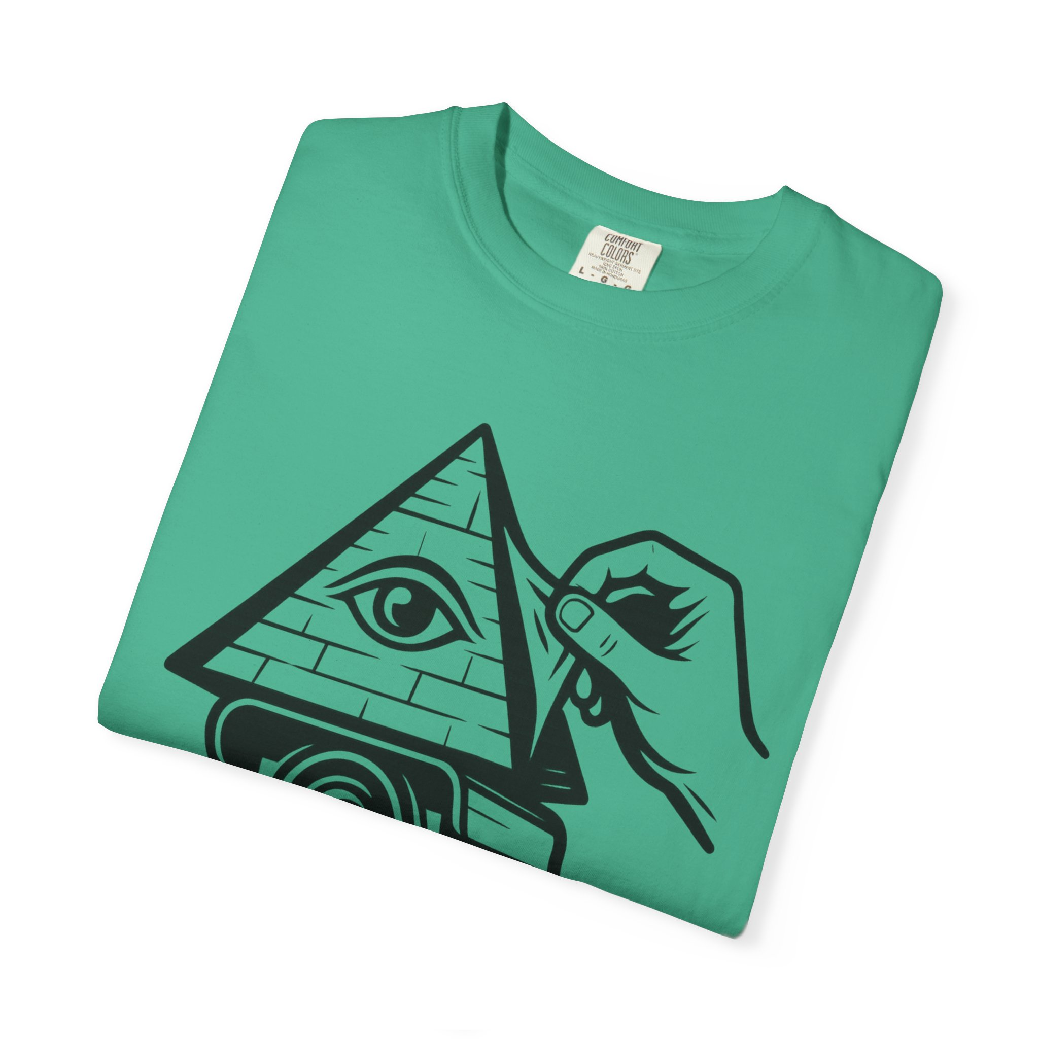 Truth Unmasked Shirt | Pyramid Camera Eye Graphic Tee | Exposing Lies Awareness Conspiracy T-Shirt | Freedom Expression Top - Image 19