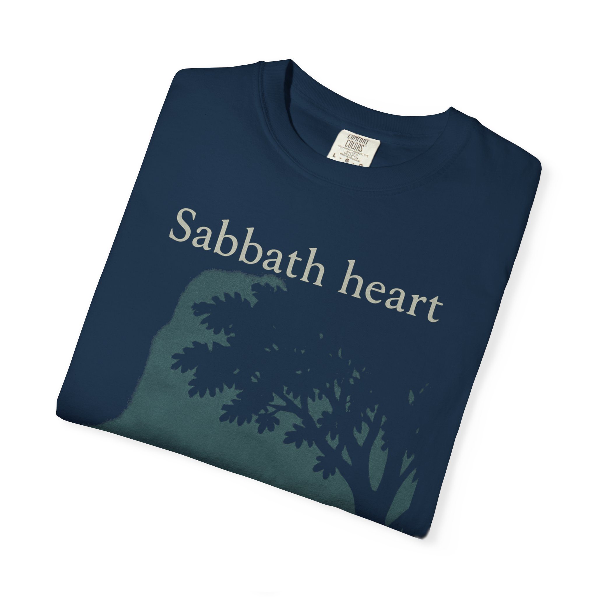 Sabbath Heart, Eternal Rest Peaceful Torah Reflection Sabbath Heart T-Shirt, Unisex, Relaxation Tee, Casual Style Spiritual Celebrations - Image 15