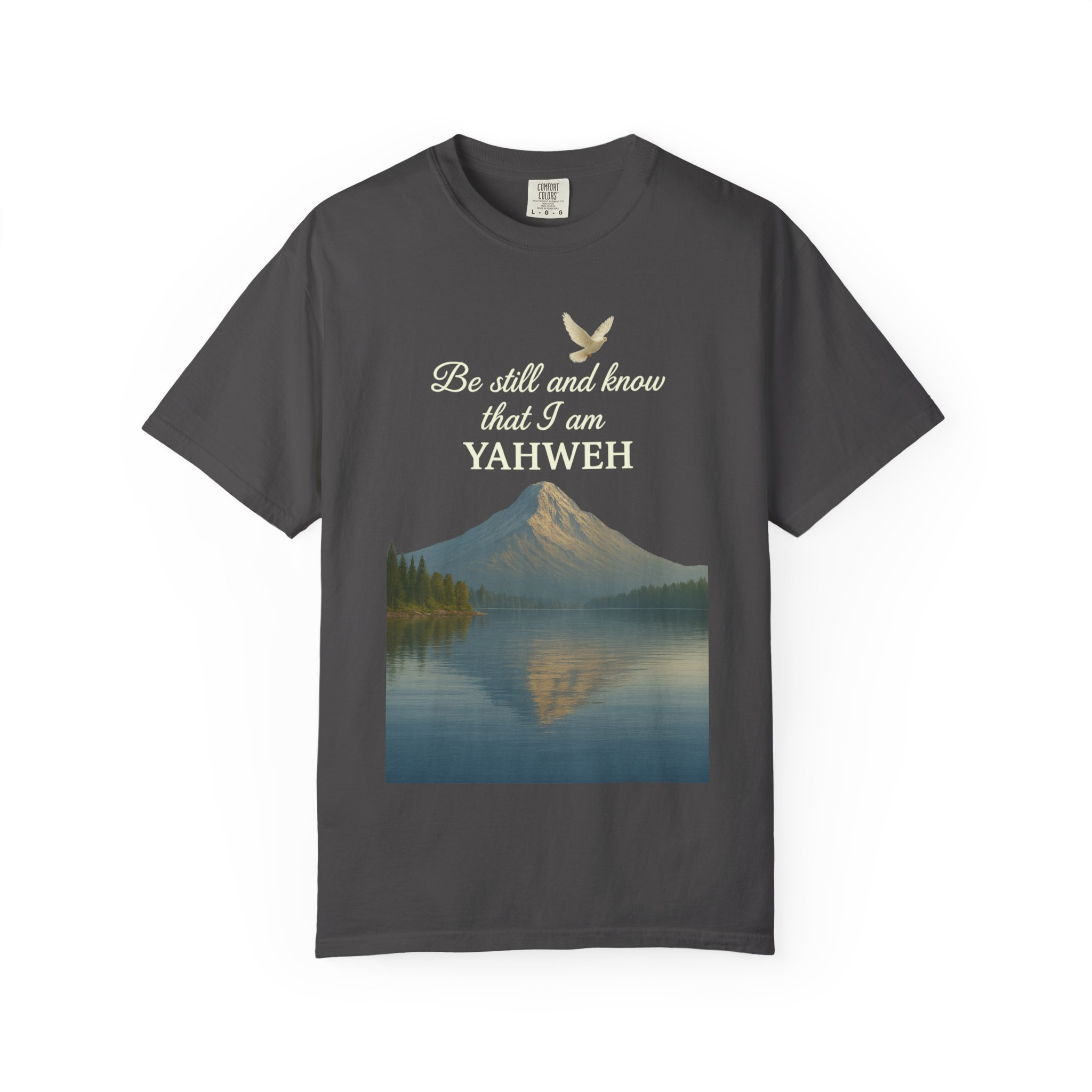 Mountain Serenity T-shirt - Be Still and Know Yahweh - Comfort Fit Tee for Nature Lovers, Faith Apparel, Outdoor Gift, Spiritual Wear - Image 33