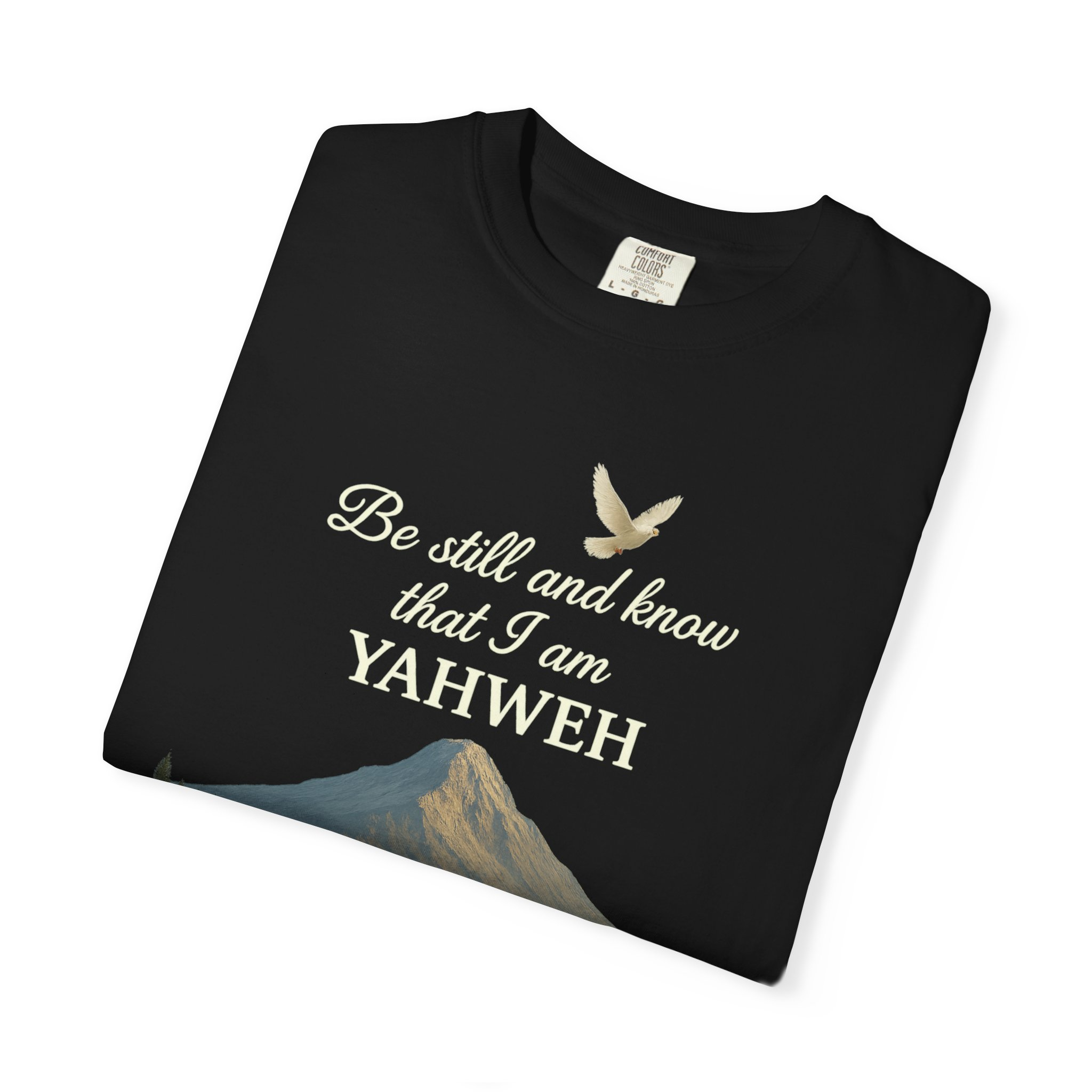 Mountain Serenity T-shirt - Be Still and Know Yahweh - Comfort Fit Tee for Nature Lovers, Faith Apparel, Outdoor Gift, Spiritual Wear - Image 39