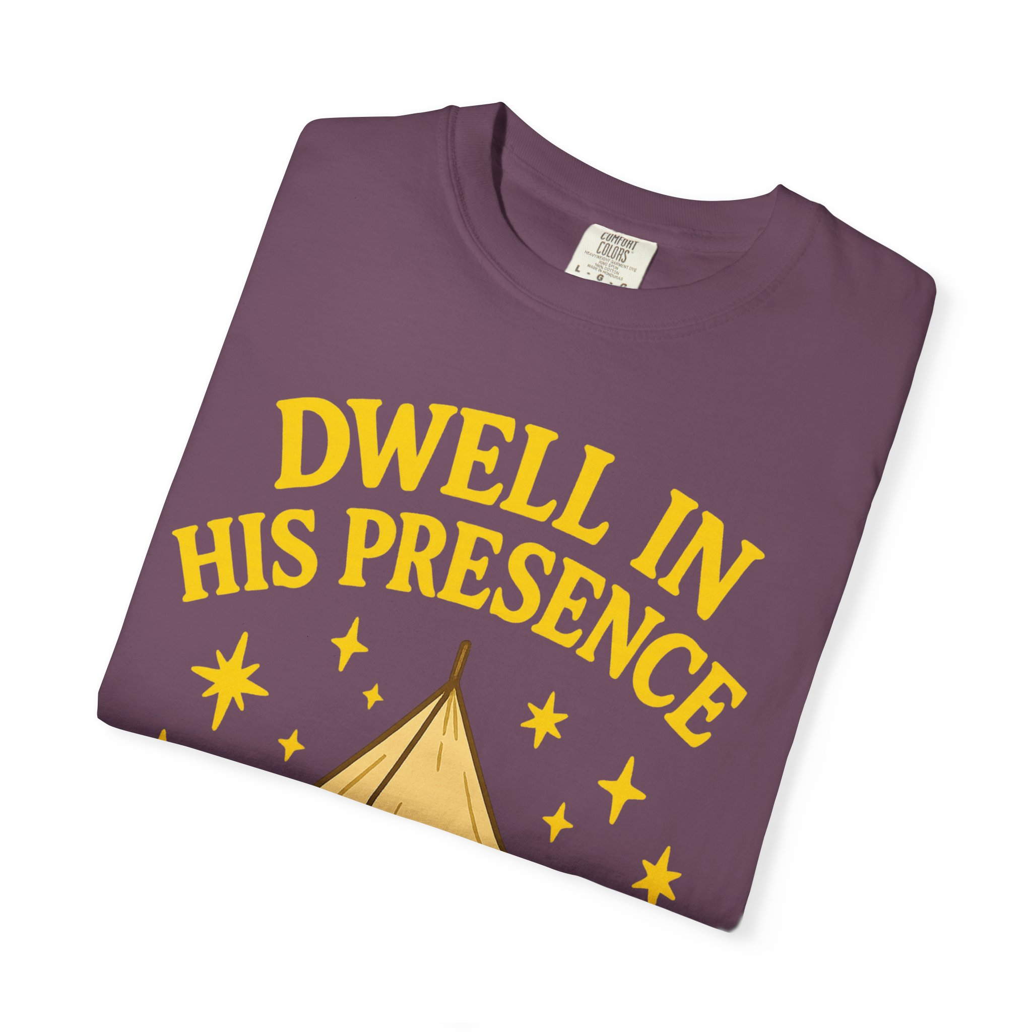 Dwell in His Presence | Sukkot Feast of Tabernacles Shirt Unisex Garment-Dyed T-shirt, Sukkot Shirt, Faith-based, Spiritual Clothing - Image 47
