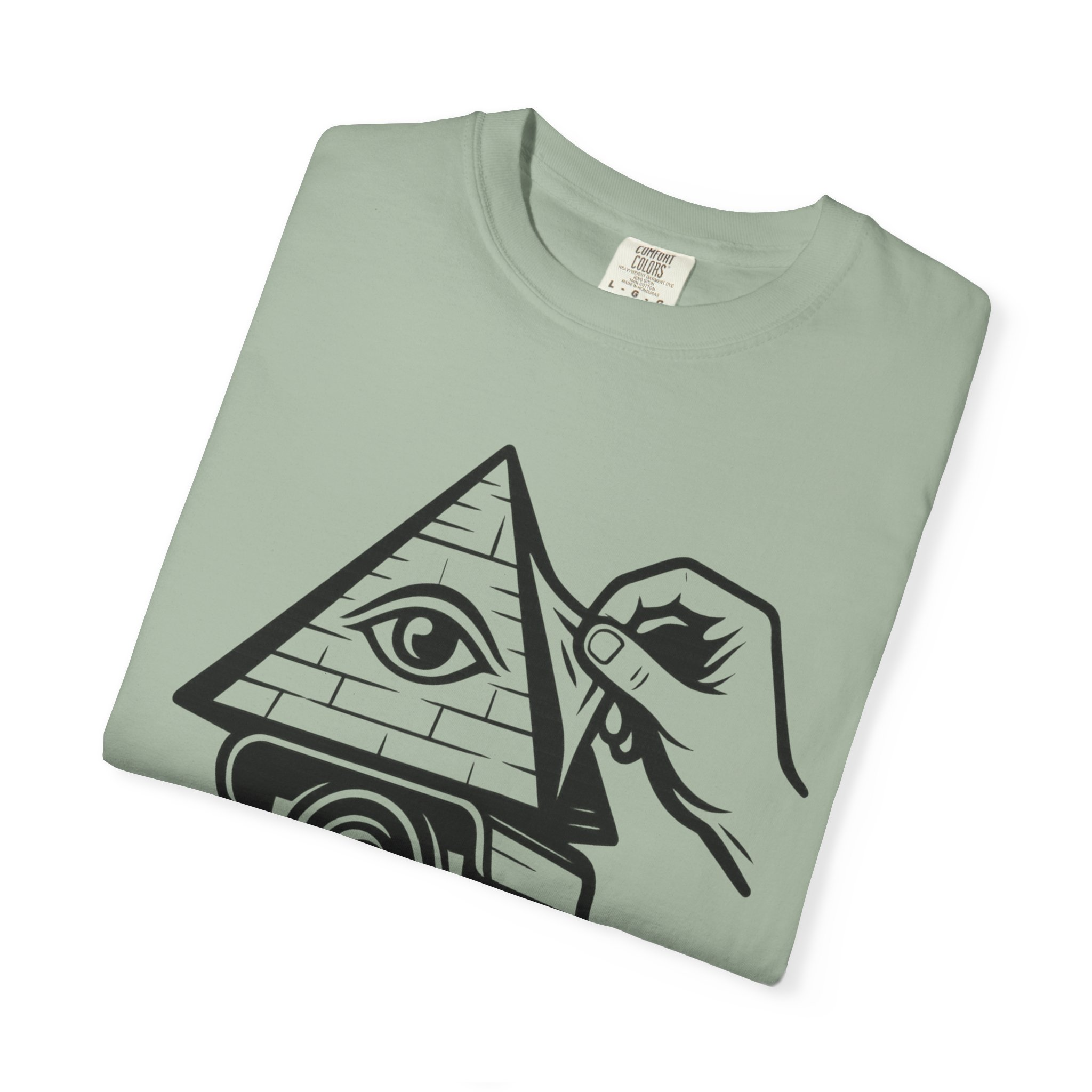 Truth Unmasked Shirt | Pyramid Camera Eye Graphic Tee | Exposing Lies Awareness Conspiracy T-Shirt | Freedom Expression Top - Image 15