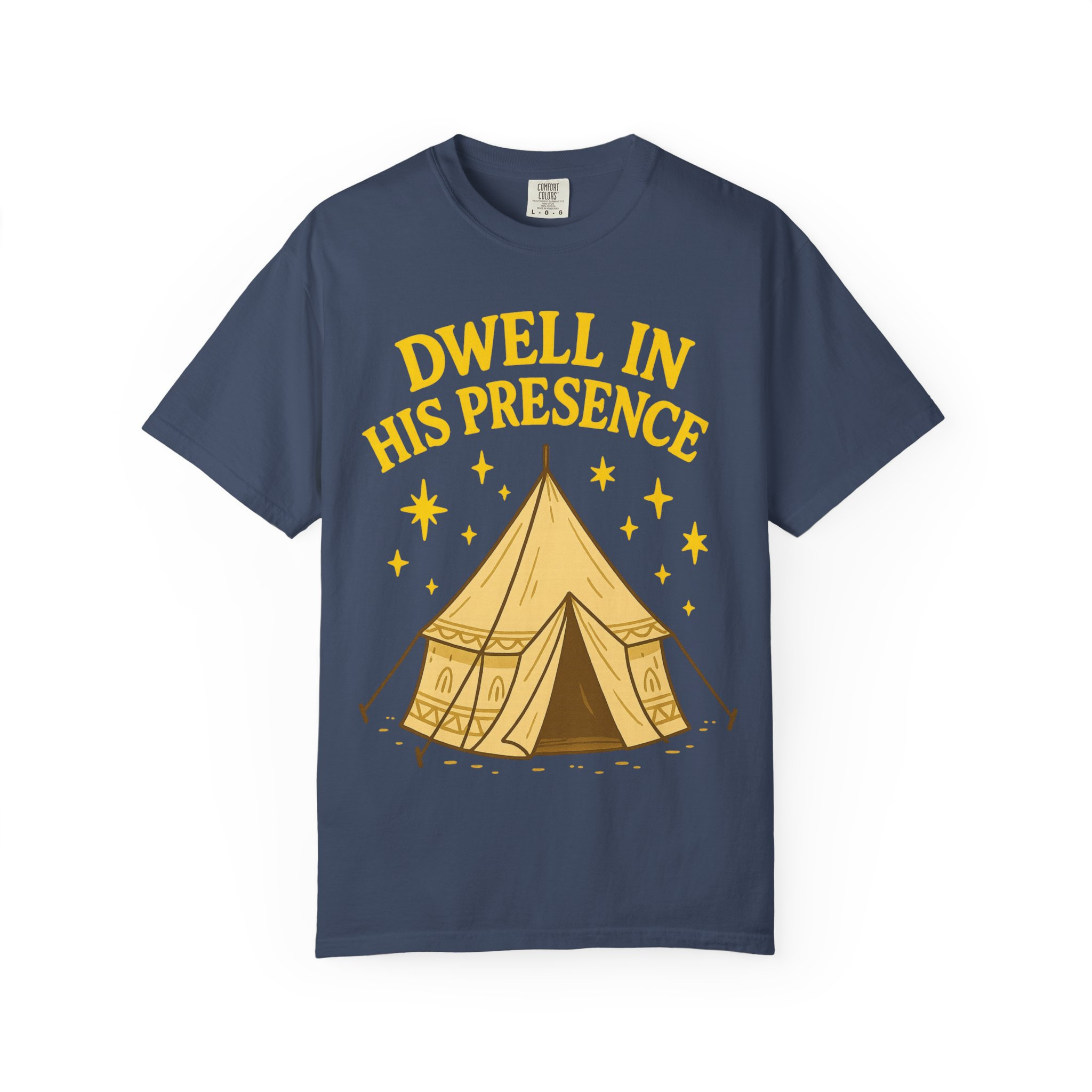 Dwell in His Presence | Sukkot Feast of Tabernacles Shirt Unisex Garment-Dyed T-shirt, Sukkot Shirt, Faith-based, Spiritual Clothing - Image 17