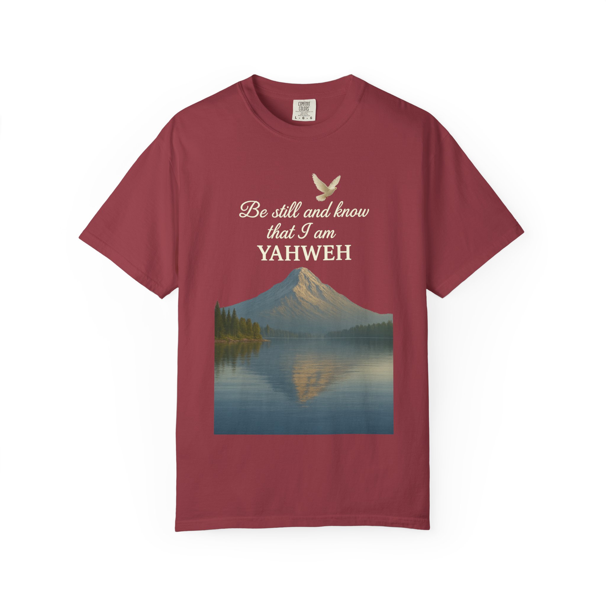Mountain Serenity T-shirt - Be Still and Know Yahweh - Comfort Fit Tee for Nature Lovers, Faith Apparel, Outdoor Gift, Spiritual Wear - Image 53