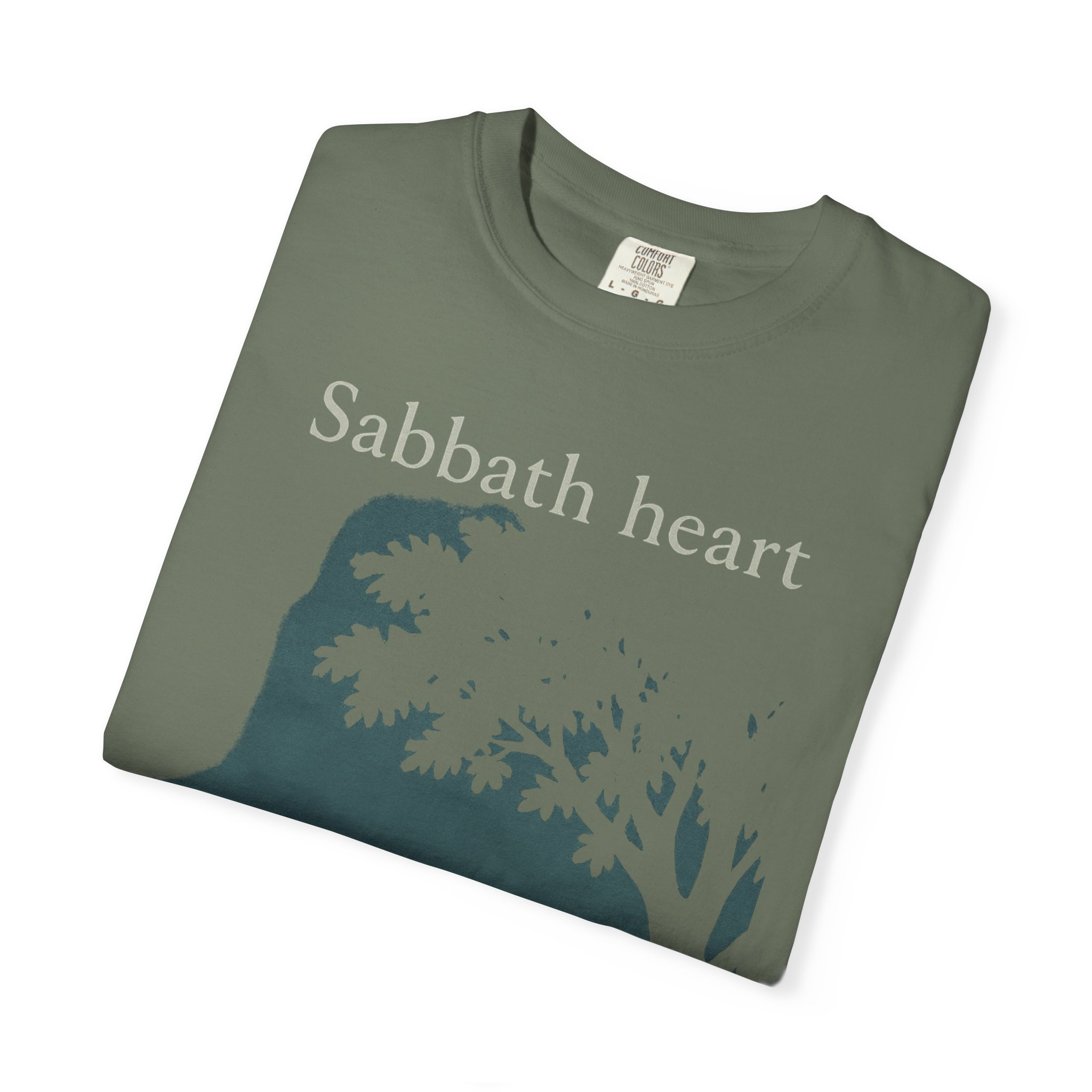 Sabbath Heart, Eternal Rest Peaceful Torah Reflection Sabbath Heart T-Shirt, Unisex, Relaxation Tee, Casual Style Spiritual Celebrations - Image 7