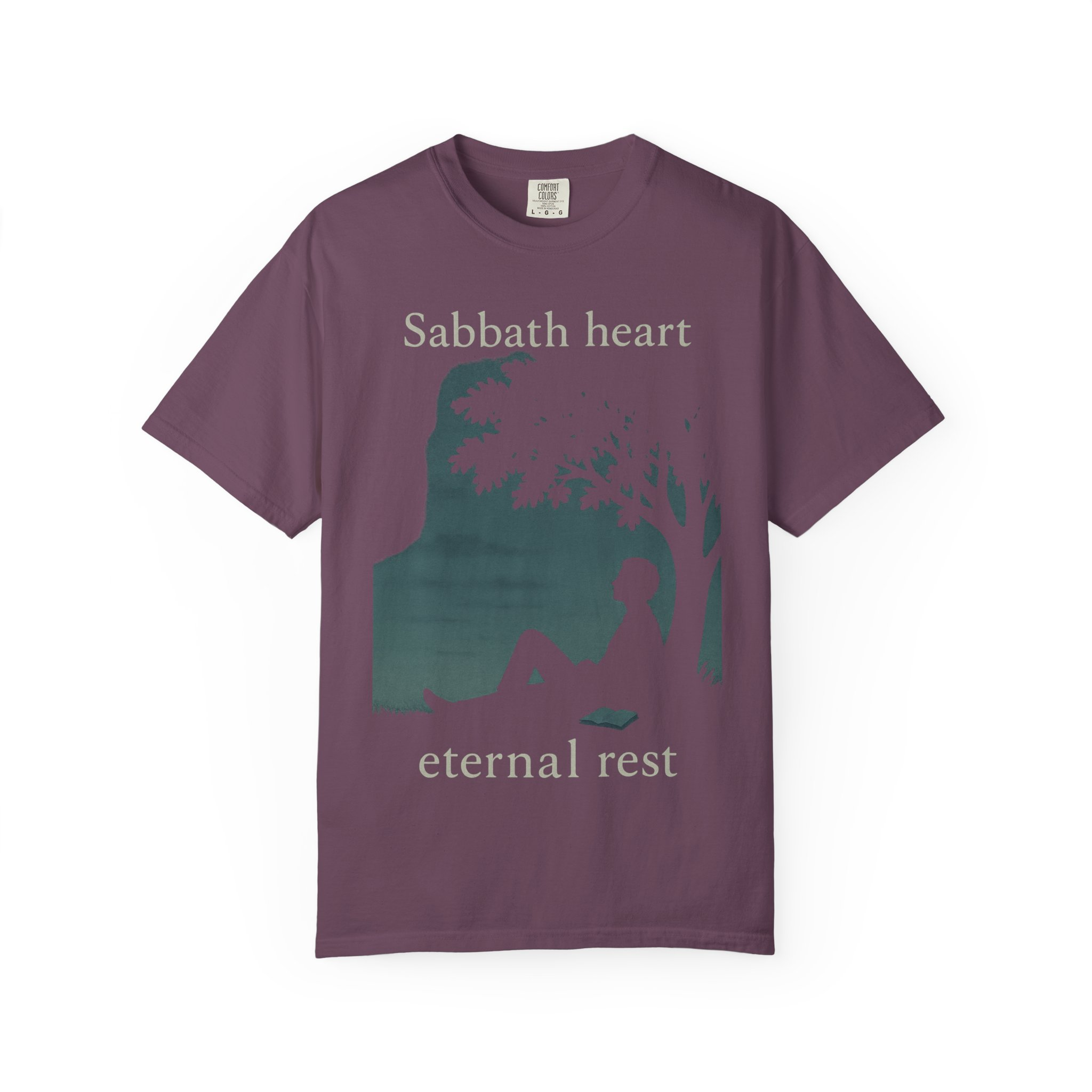 Sabbath Heart, Eternal Rest Peaceful Torah Reflection Sabbath Heart T-Shirt, Unisex, Relaxation Tee, Casual Style Spiritual Celebrations - Image 33