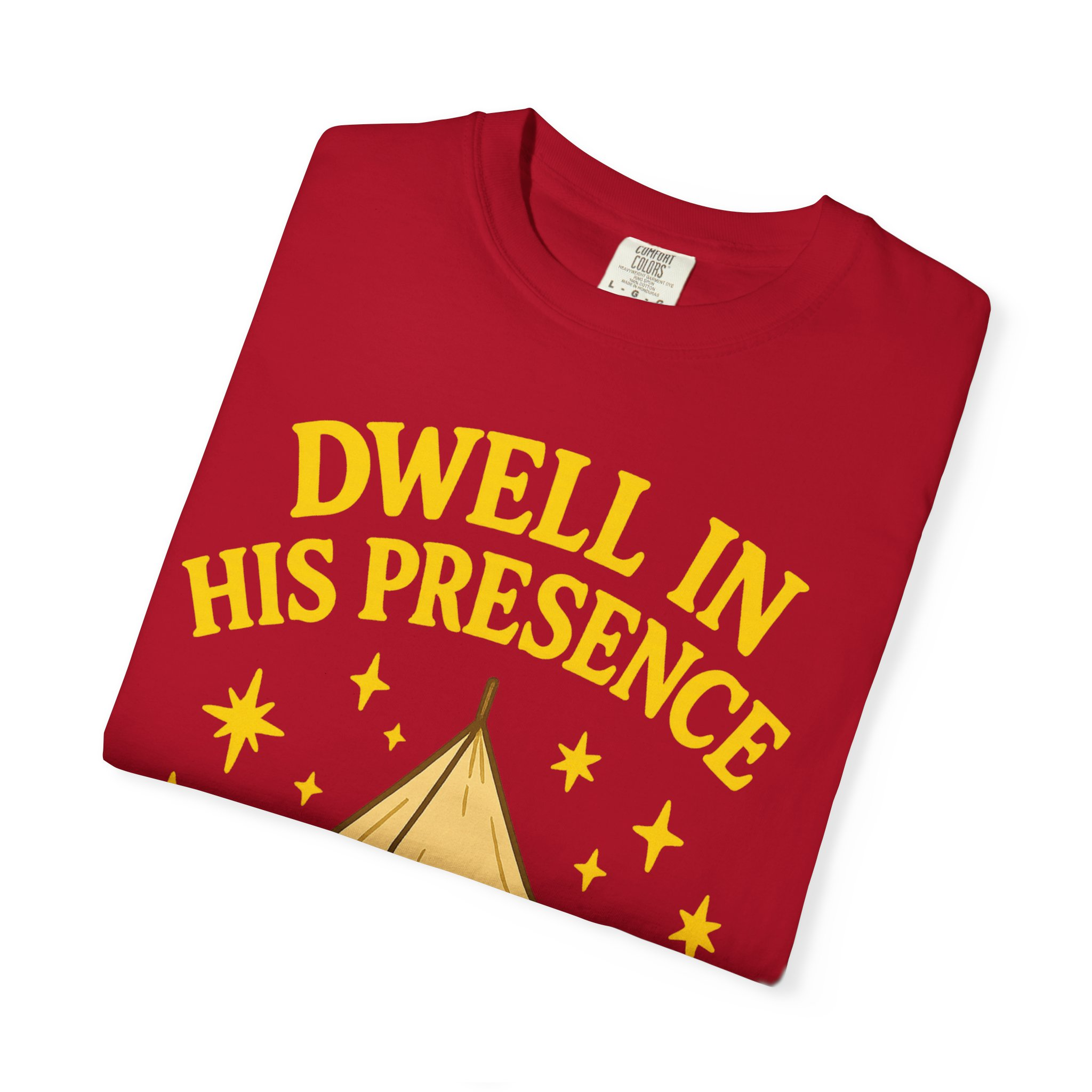 Dwell in His Presence | Sukkot Feast of Tabernacles Shirt Unisex Garment-Dyed T-shirt, Sukkot Shirt, Faith-based, Spiritual Clothing - Image 59