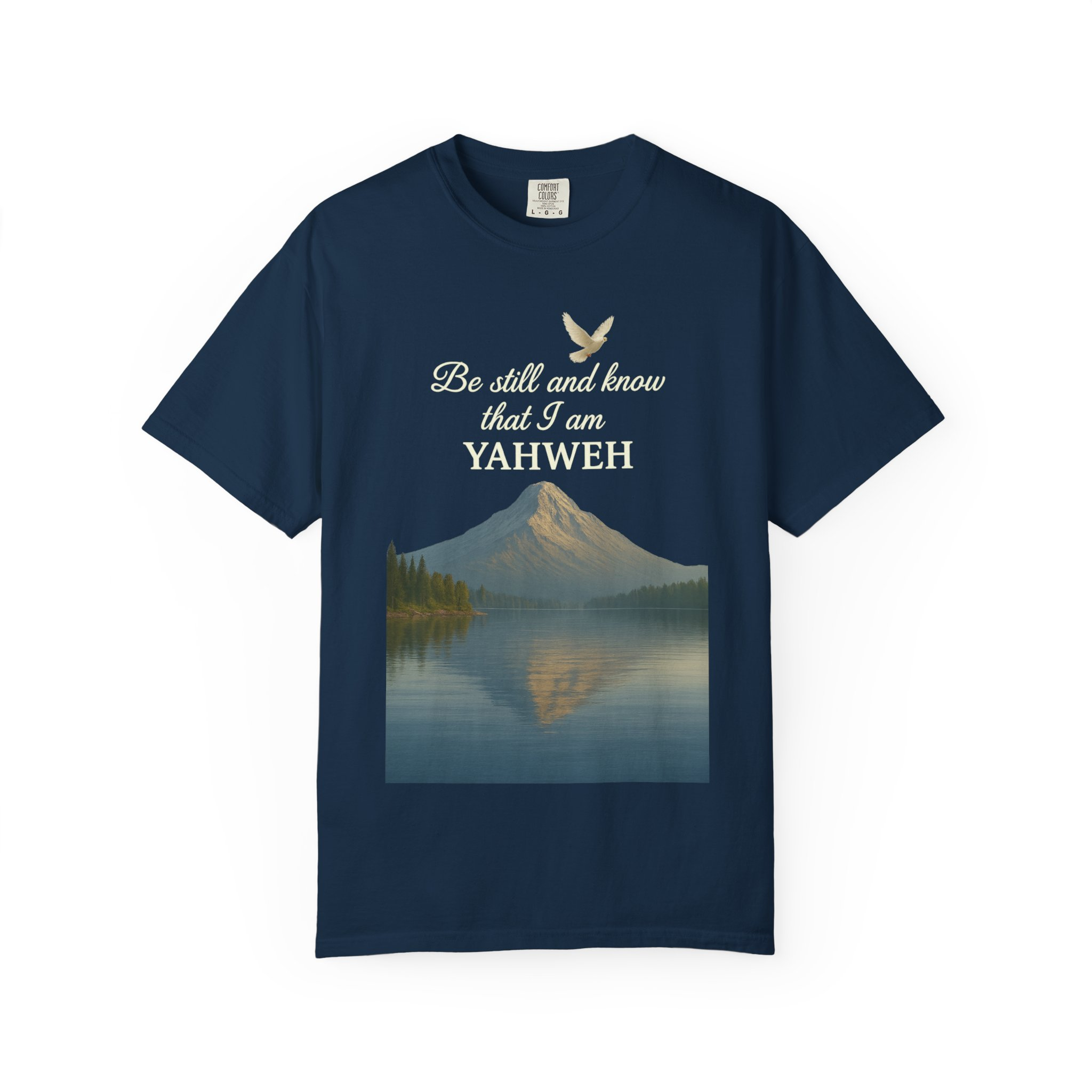 Mountain Serenity T-shirt - Be Still and Know Yahweh - Comfort Fit Tee for Nature Lovers, Faith Apparel, Outdoor Gift, Spiritual Wear - Image 29