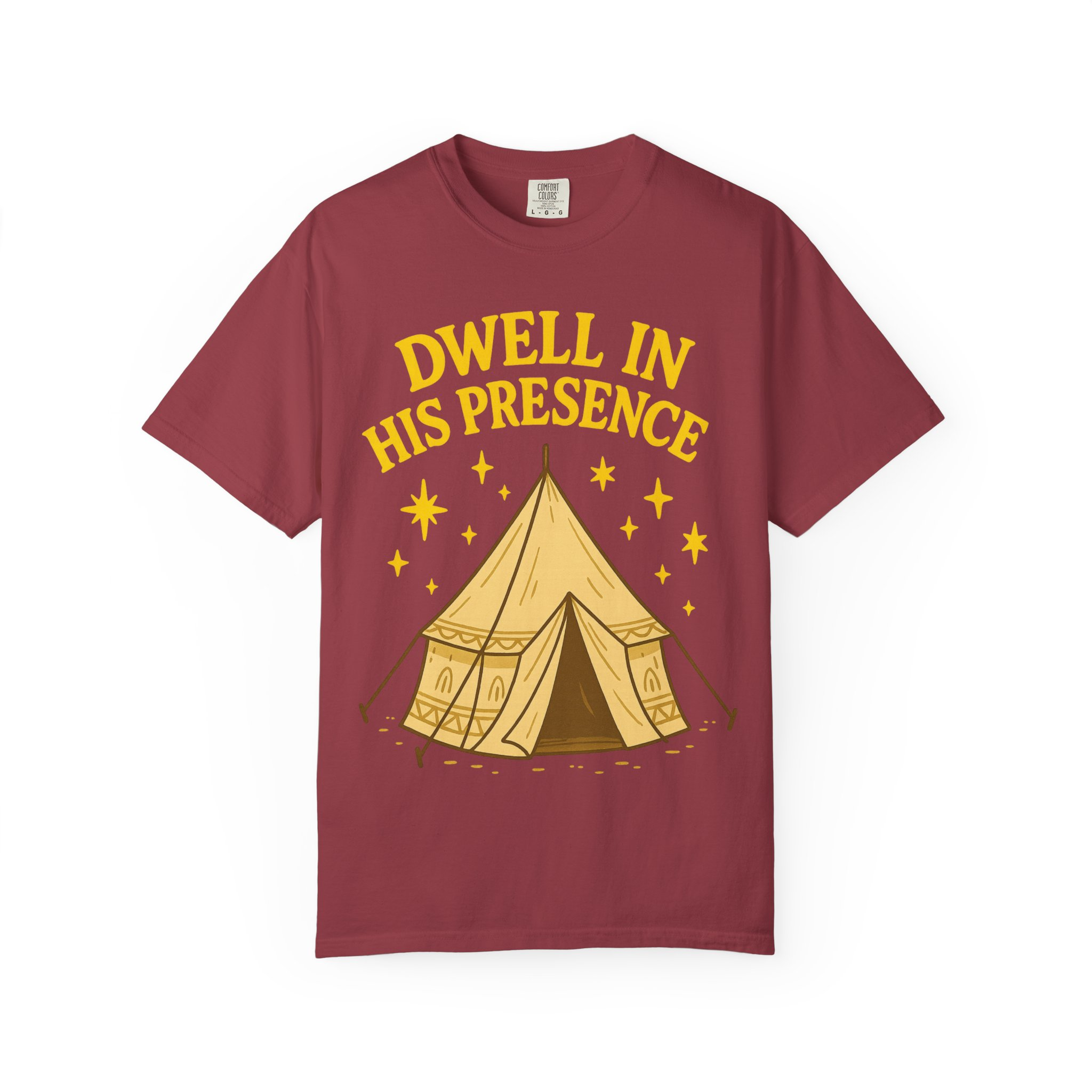 Dwell in His Presence | Sukkot Feast of Tabernacles Shirt Unisex Garment-Dyed T-shirt, Sukkot Shirt, Faith-based, Spiritual Clothing - Image 53