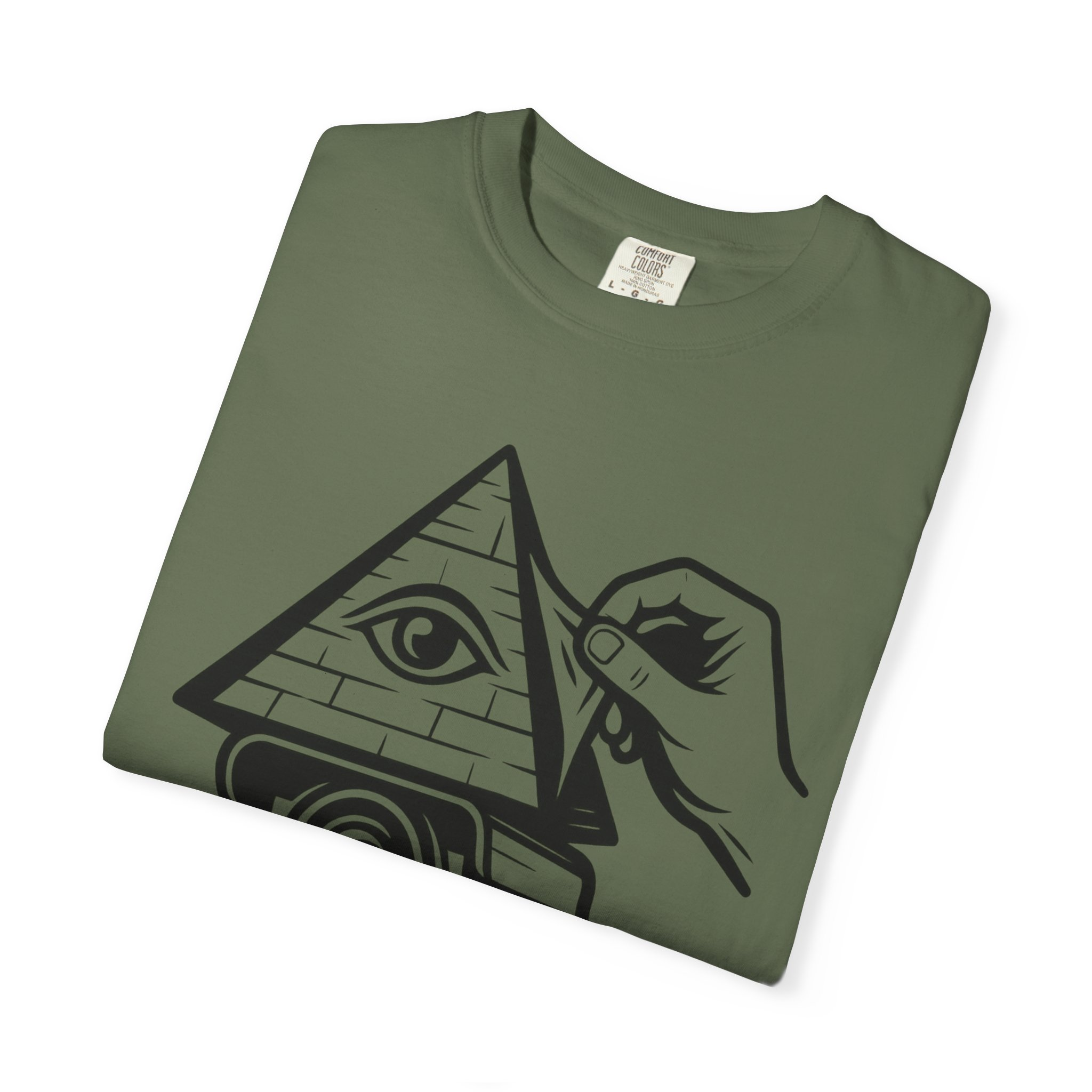 Truth Unmasked Shirt | Pyramid Camera Eye Graphic Tee | Exposing Lies Awareness Conspiracy T-Shirt | Freedom Expression Top - Image 11