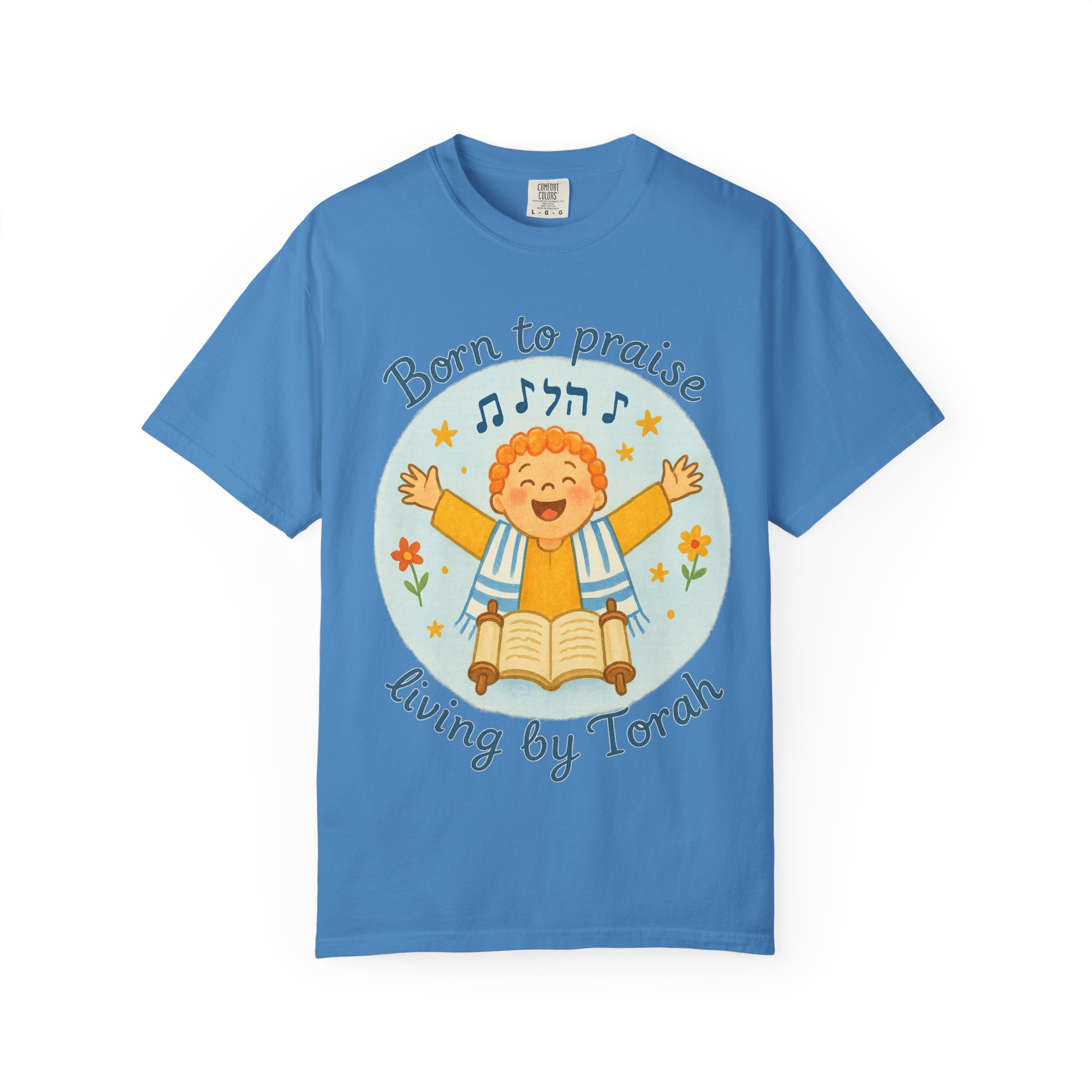 Joyful Torah Praise T-Shirt, Unisex Tee, Gift for Kids, Jewish Holidays, Celebration Apparel, Music Lover's Shirt - Image 29