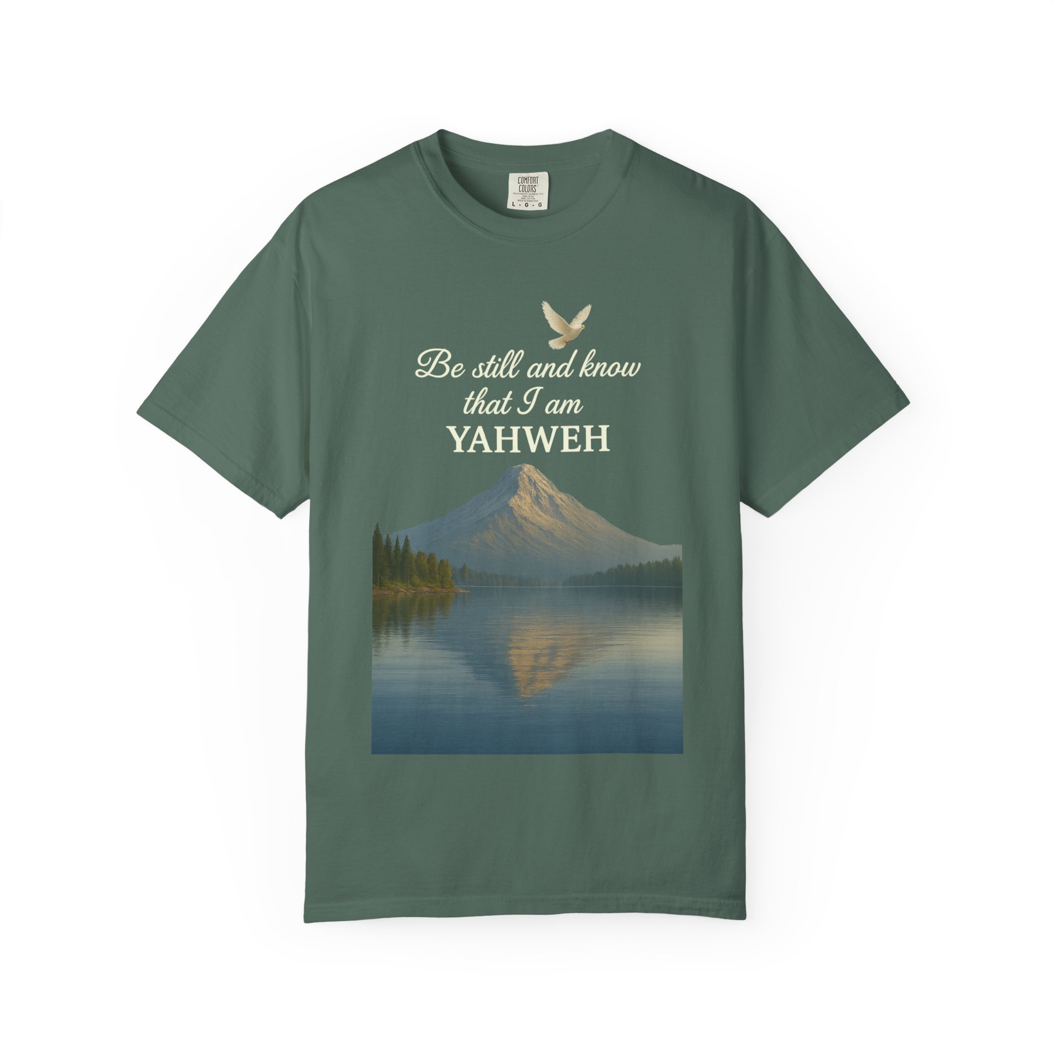 Mountain Serenity T-shirt - Be Still and Know Yahweh - Comfort Fit Tee for Nature Lovers, Faith Apparel, Outdoor Gift, Spiritual Wear - Image 17