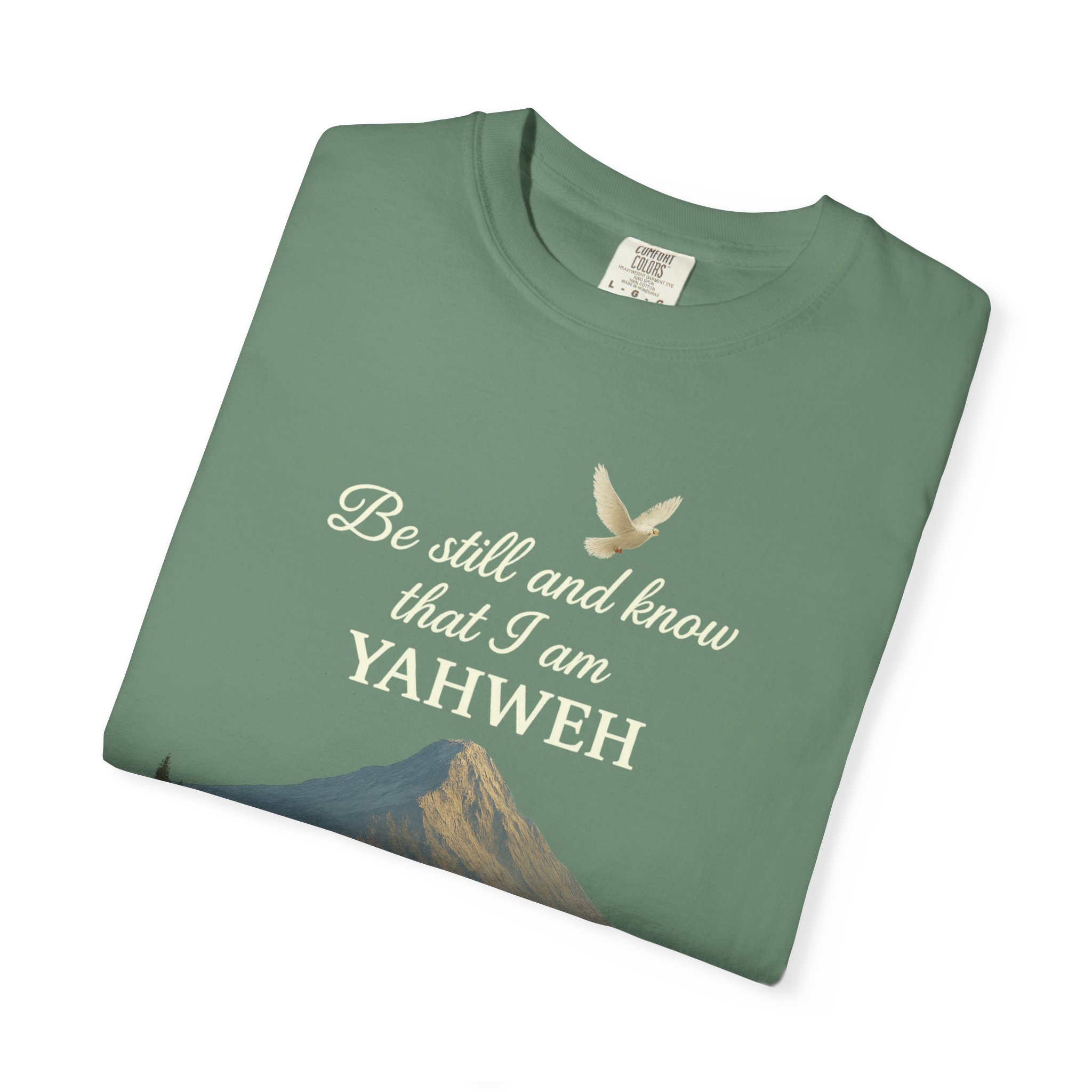 Mountain Serenity T-shirt - Be Still and Know Yahweh - Comfort Fit Tee for Nature Lovers, Faith Apparel, Outdoor Gift, Spiritual Wear - Image 15
