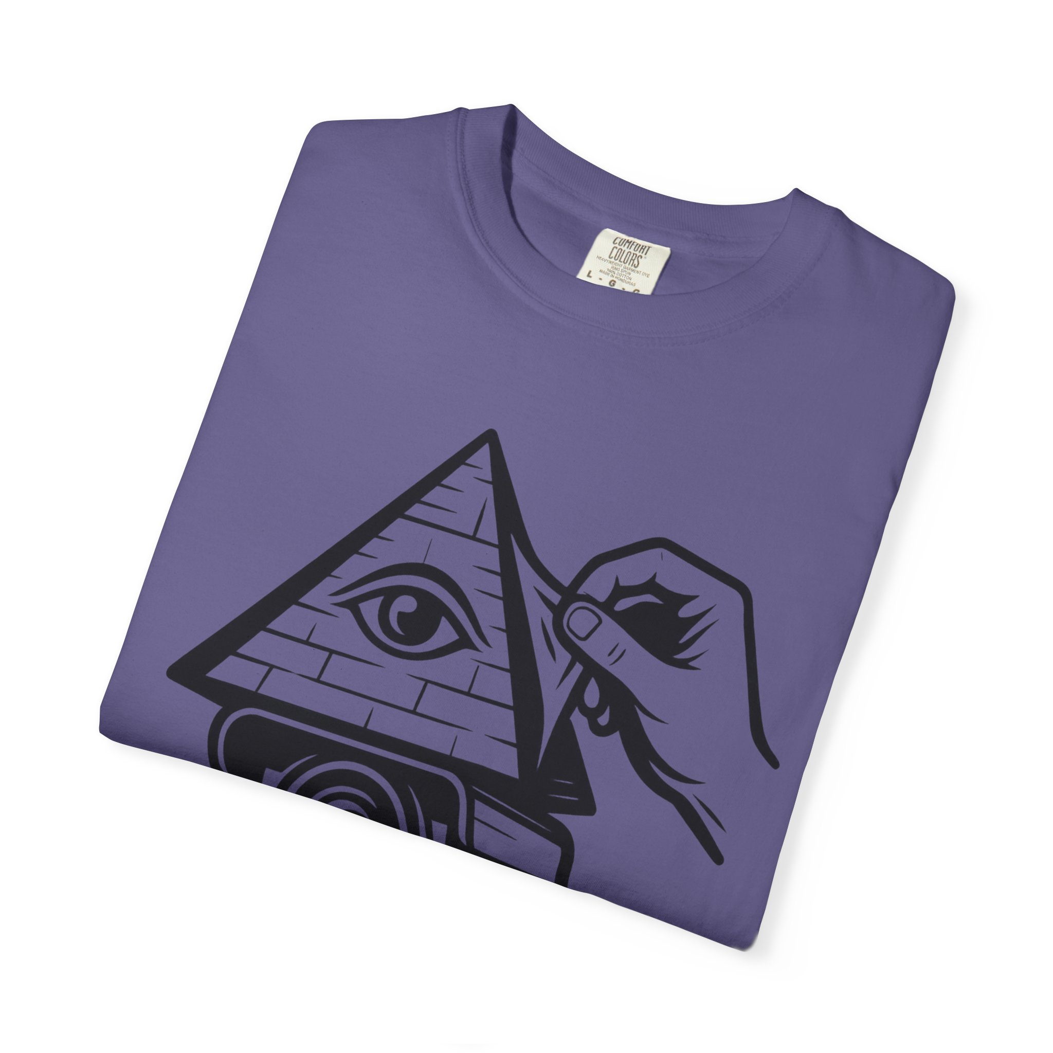 Truth Unmasked Shirt | Pyramid Camera Eye Graphic Tee | Exposing Lies Awareness Conspiracy T-Shirt | Freedom Expression Top - Image 47