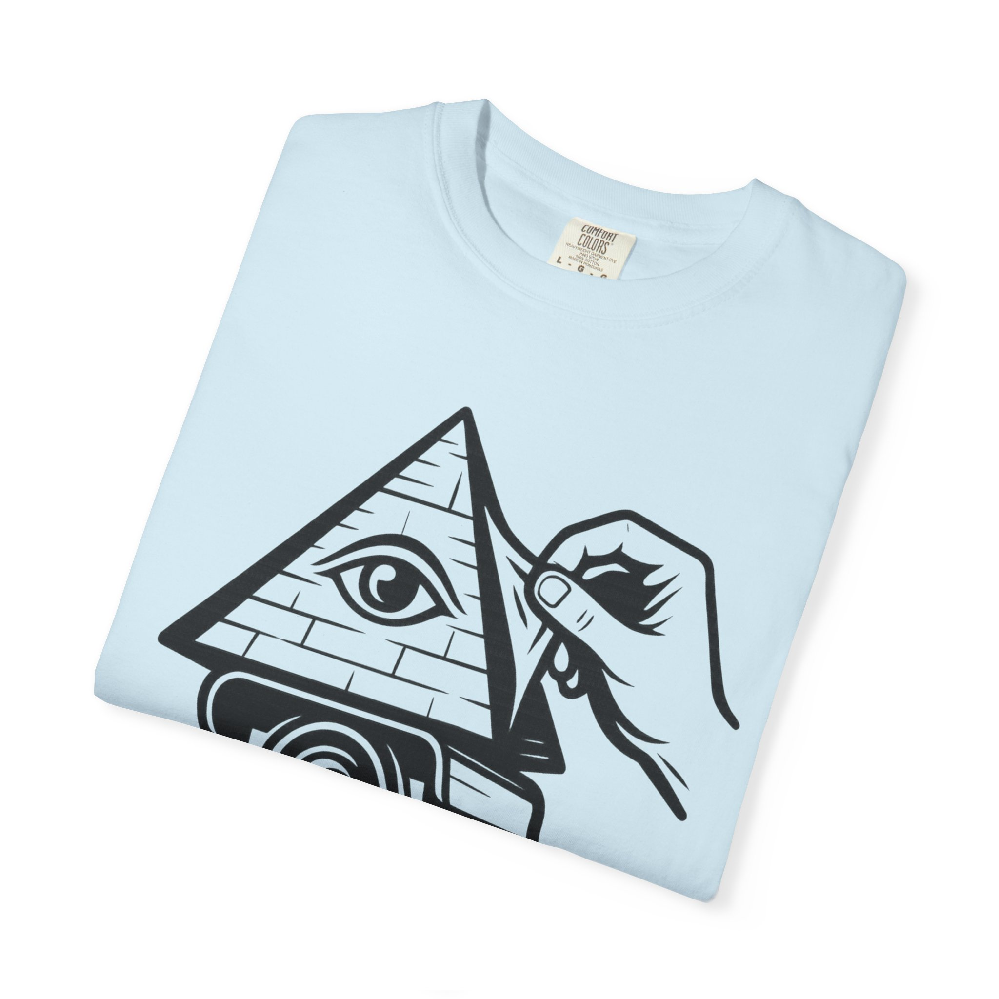 Truth Unmasked Shirt | Pyramid Camera Eye Graphic Tee | Exposing Lies Awareness Conspiracy T-Shirt | Freedom Expression Top - Image 27