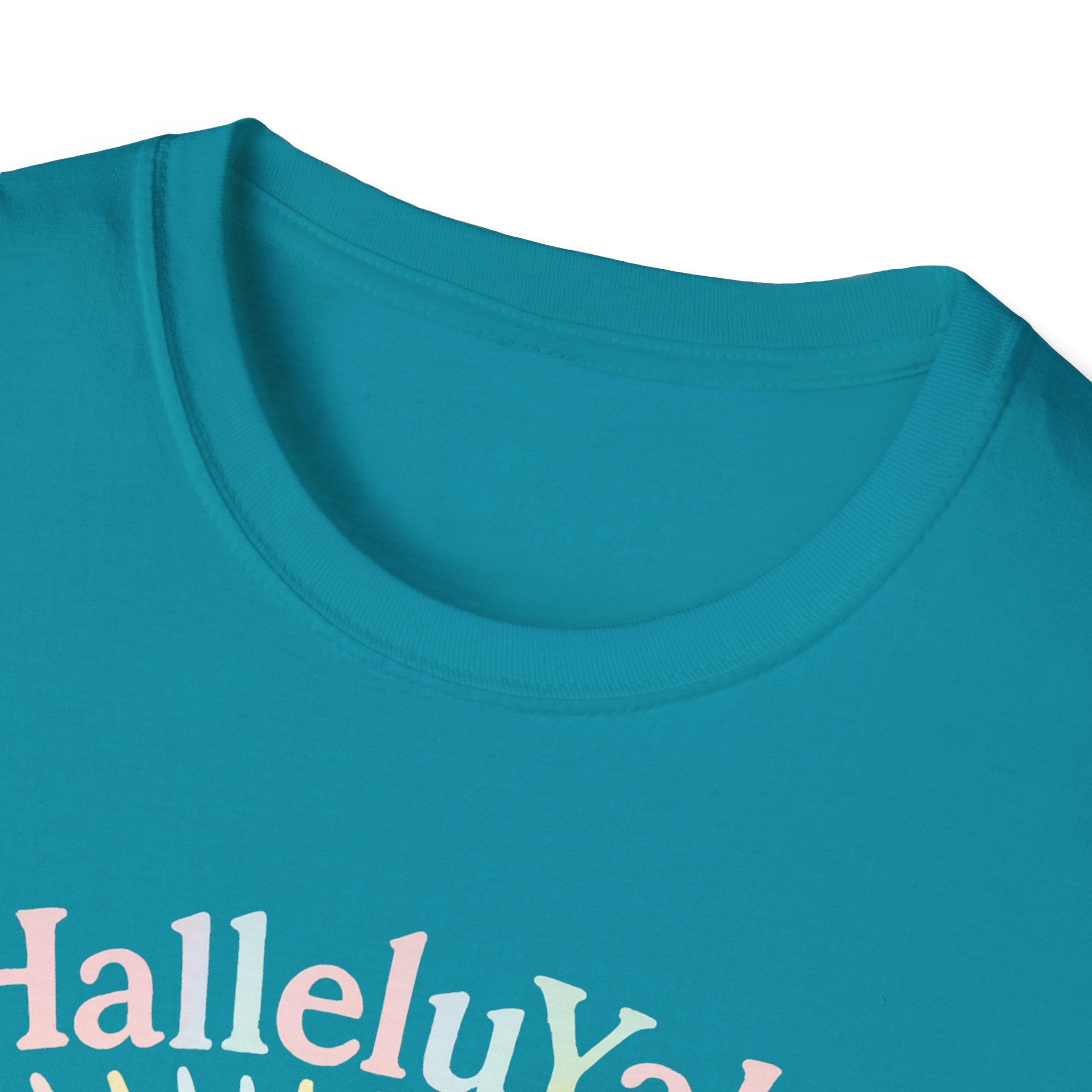 Halleluyah! Lion of Joy Unisex Softstyle T-Shirt, Faith Shirt, Religious Tee, Christian Gift, Spiritual Wear - Image 31