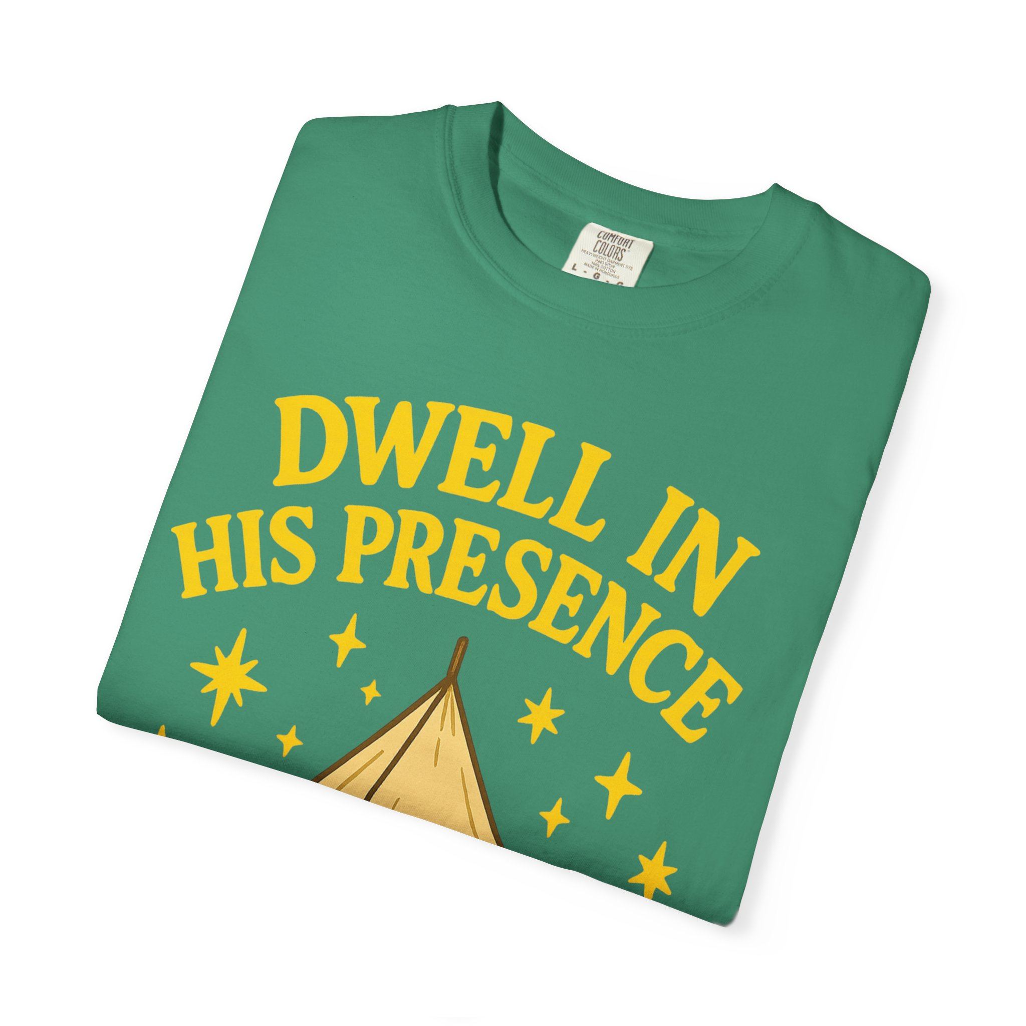 Dwell in His Presence | Sukkot Feast of Tabernacles Shirt Unisex Garment-Dyed T-shirt, Sukkot Shirt, Faith-based, Spiritual Clothing - Image 11