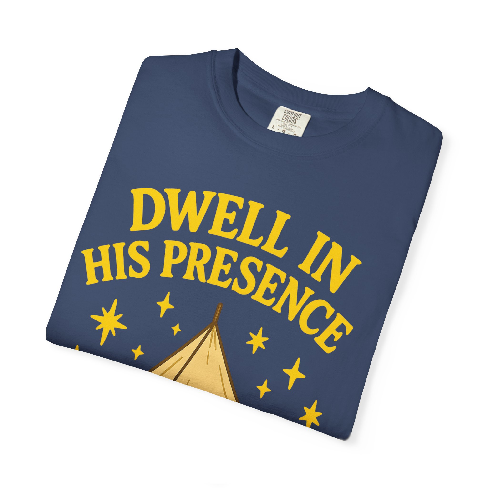 Dwell in His Presence | Sukkot Feast of Tabernacles Shirt Unisex Garment-Dyed T-shirt, Sukkot Shirt, Faith-based, Spiritual Clothing - Image 23