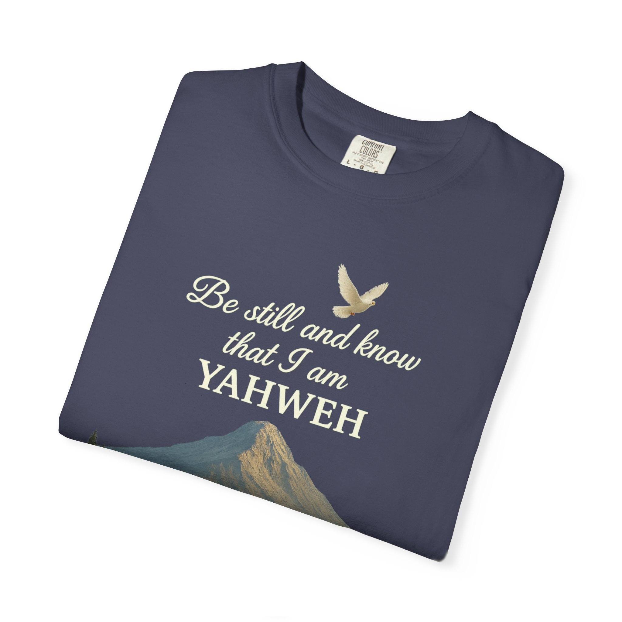 Mountain Serenity T-shirt - Be Still and Know Yahweh - Comfort Fit Tee for Nature Lovers, Faith Apparel, Outdoor Gift, Spiritual Wear - Image 27