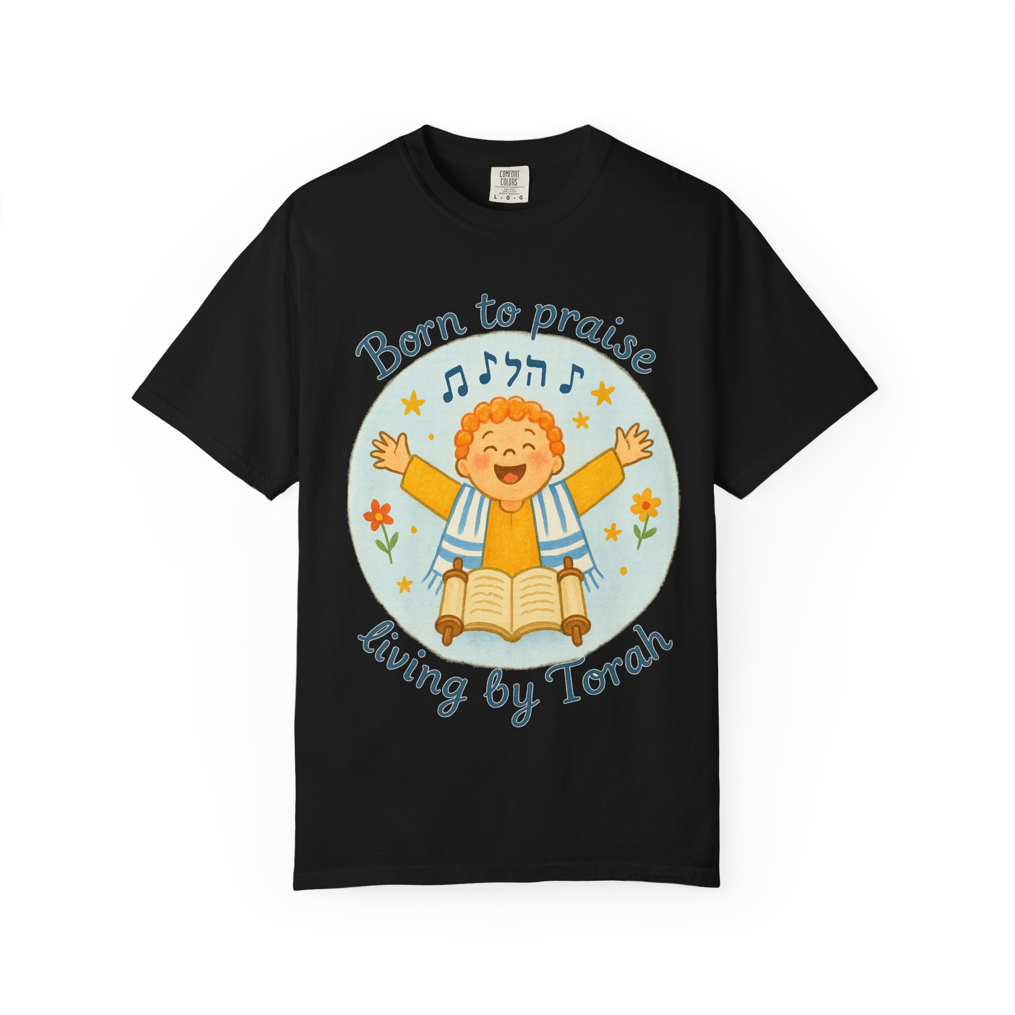 Joyful Torah Praise T-Shirt, Unisex Tee, Gift for Kids, Jewish Holidays, Celebration Apparel, Music Lover's Shirt - Image 49