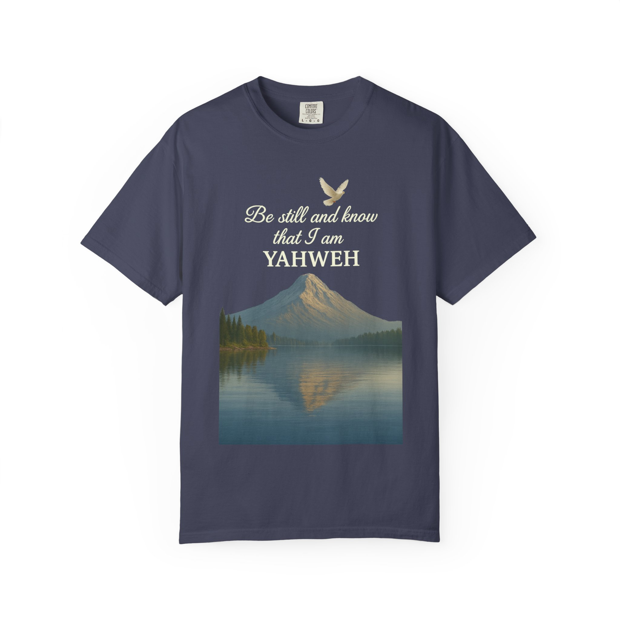 Mountain Serenity T-shirt - Be Still and Know Yahweh - Comfort Fit Tee for Nature Lovers, Faith Apparel, Outdoor Gift, Spiritual Wear - Image 25