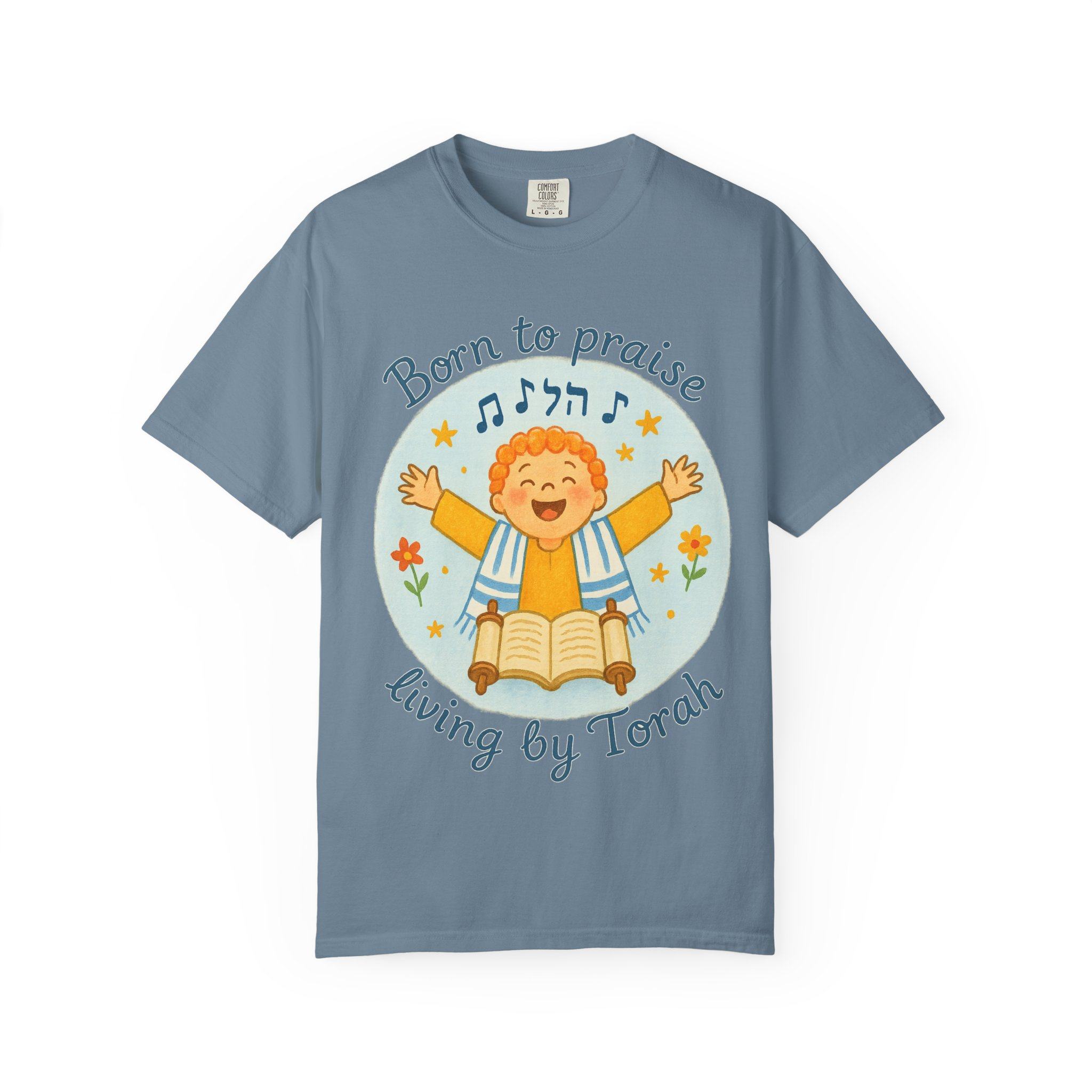 Joyful Torah Praise T-Shirt, Unisex Tee, Gift for Kids, Jewish Holidays, Celebration Apparel, Music Lover's Shirt - Image 25