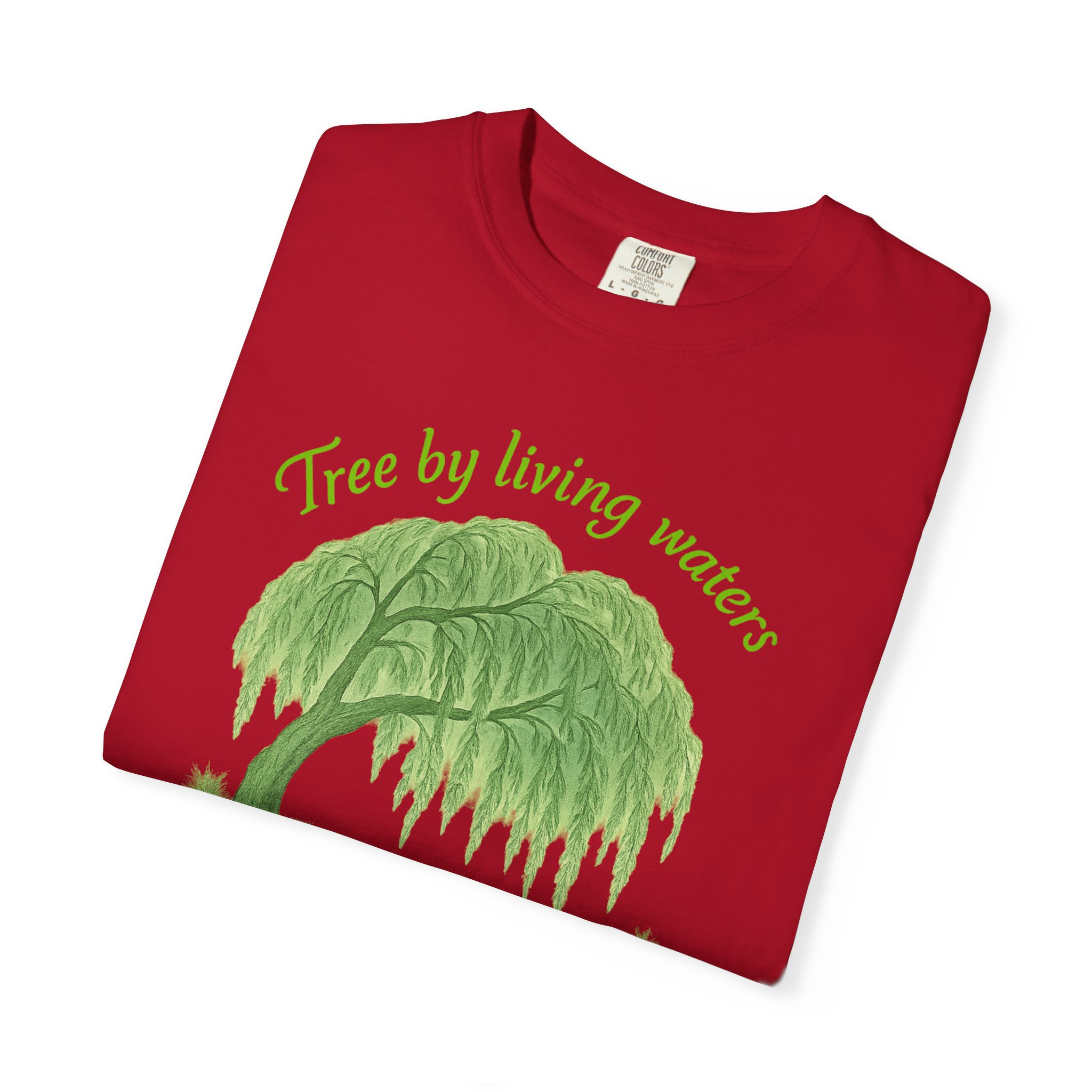 Tree by Living Waters Yahuah Reflected in Stillness, Nature Lover Tee, Spiritual Apparel, Gift for Tree Enthusiasts, Casual Wear, - Image 59