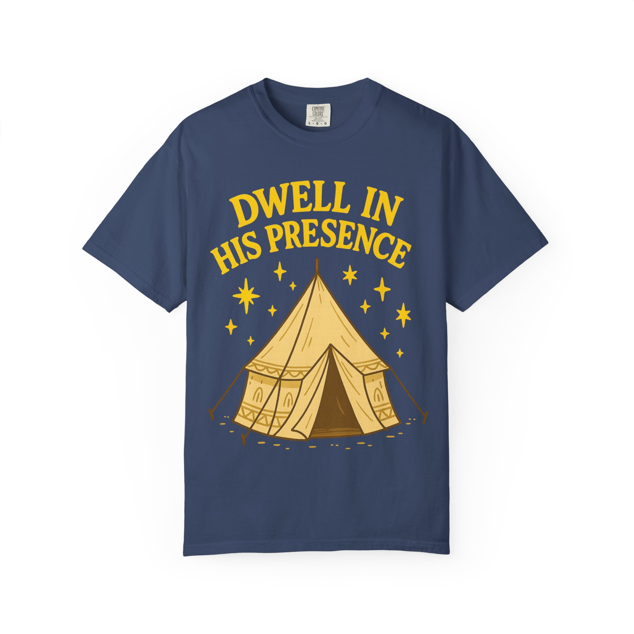 Dwell in His Presence | Sukkot Feast of Tabernacles Shirt Unisex Garment-Dyed T-shirt, Sukkot Shirt, Faith-based, Spiritual Clothing - Image 21