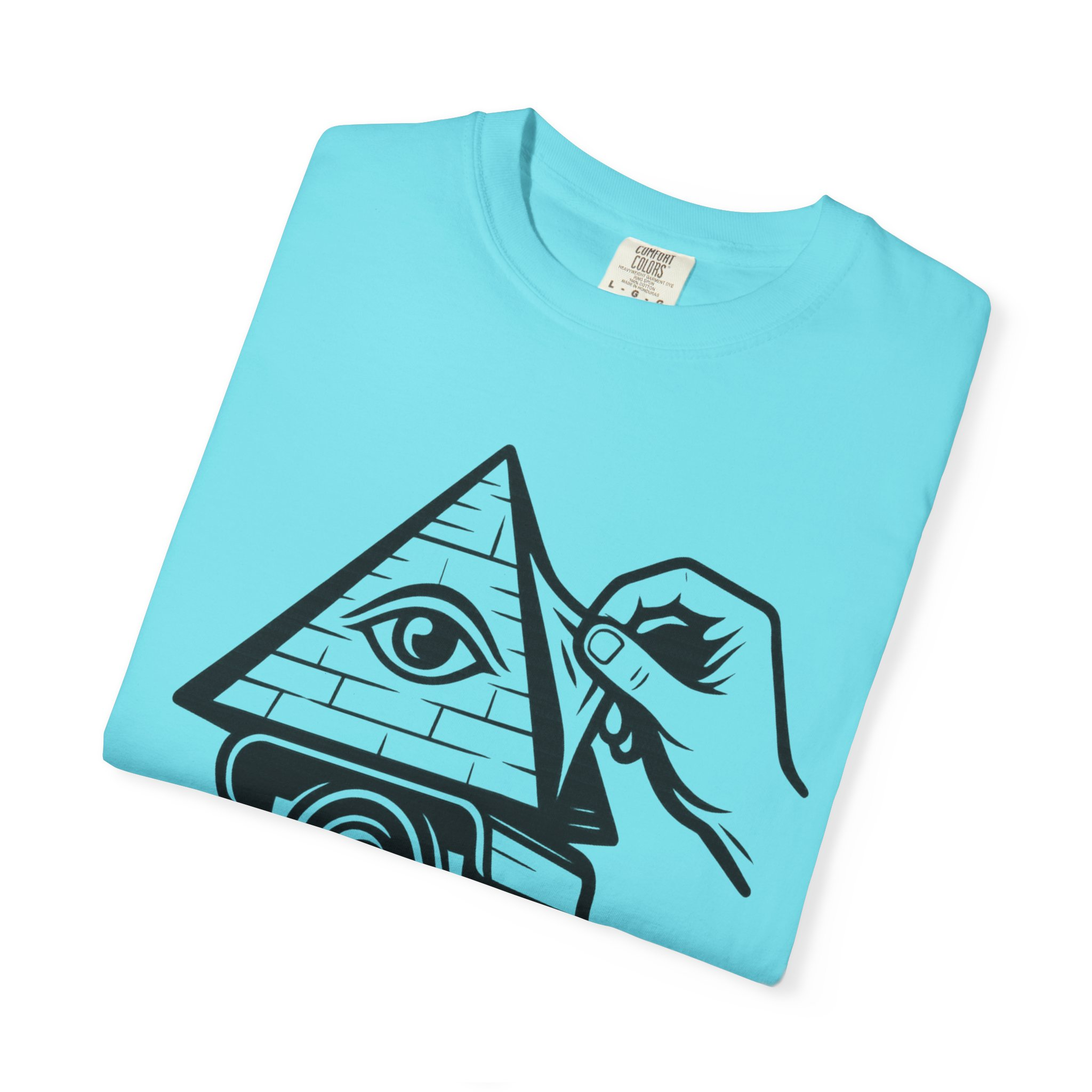 Truth Unmasked Shirt | Pyramid Camera Eye Graphic Tee | Exposing Lies Awareness Conspiracy T-Shirt | Freedom Expression Top - Image 23