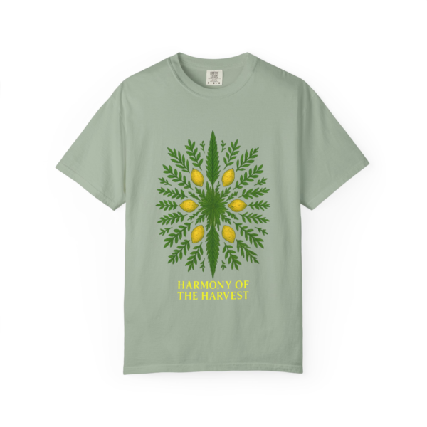 Harmony of the Harvest Arba Minim Mandala Sukkot Shirt, Eco-Friendly Apparel, Gift for Nature Lovers, Unisex Clothing