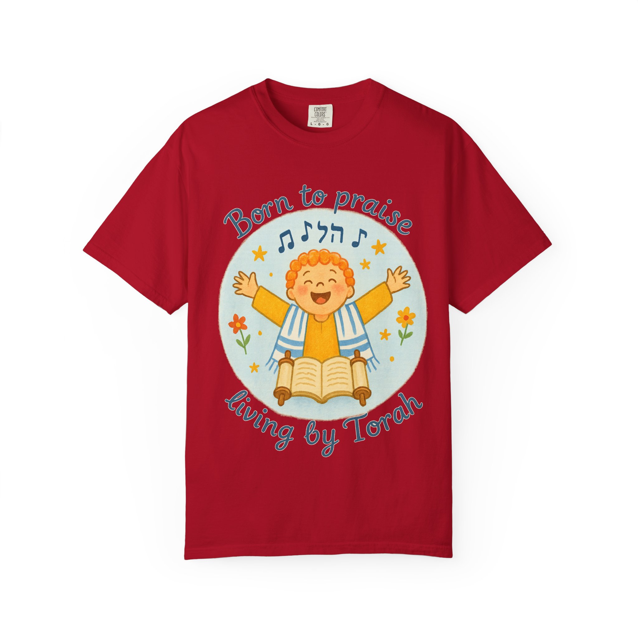 Joyful Torah Praise T-Shirt, Unisex Tee, Gift for Kids, Jewish Holidays, Celebration Apparel, Music Lover's Shirt - Image 61