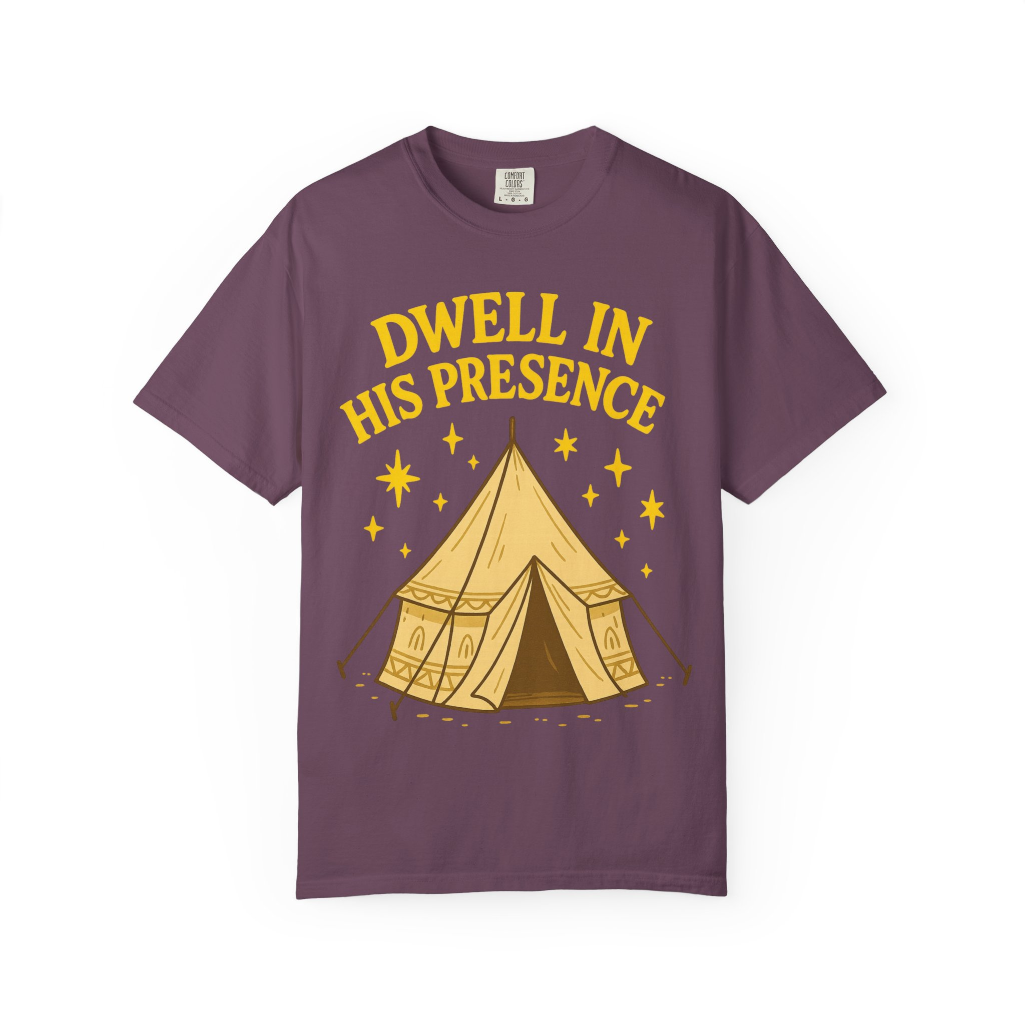 Dwell in His Presence | Sukkot Feast of Tabernacles Shirt Unisex Garment-Dyed T-shirt, Sukkot Shirt, Faith-based, Spiritual Clothing - Image 45
