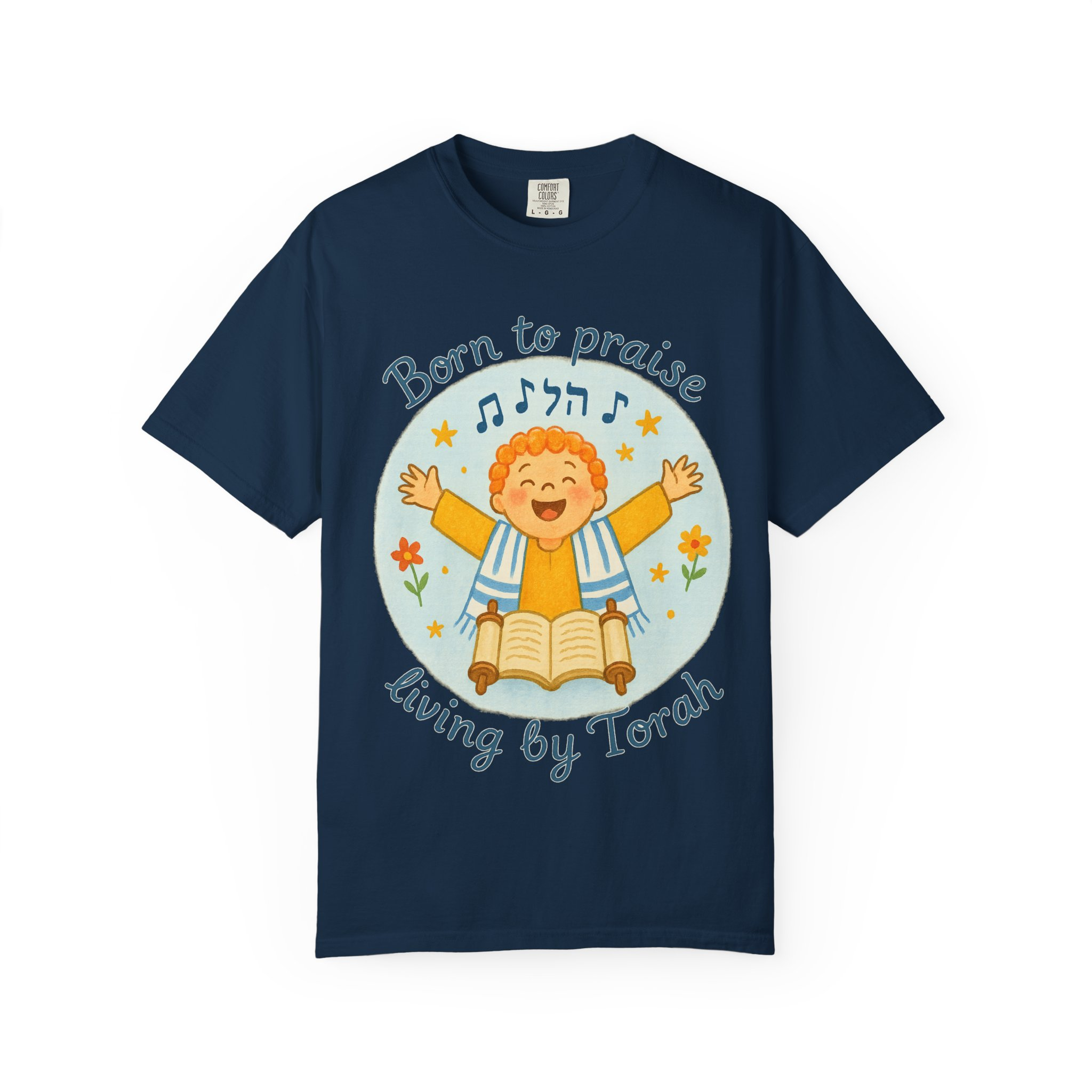 Joyful Torah Praise T-Shirt, Unisex Tee, Gift for Kids, Jewish Holidays, Celebration Apparel, Music Lover's Shirt - Image 37