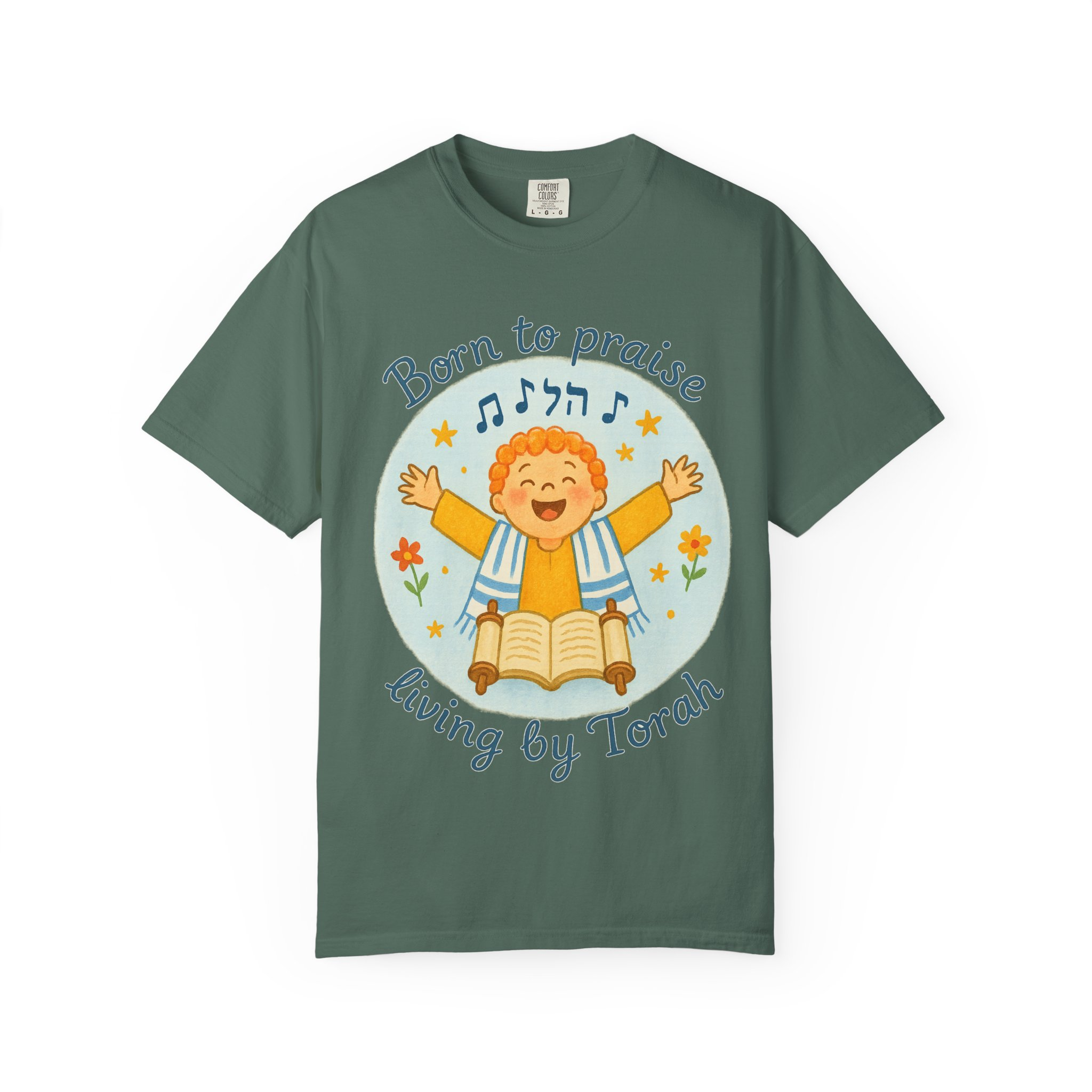 Joyful Torah Praise T-Shirt, Unisex Tee, Gift for Kids, Jewish Holidays, Celebration Apparel, Music Lover's Shirt - Image 13
