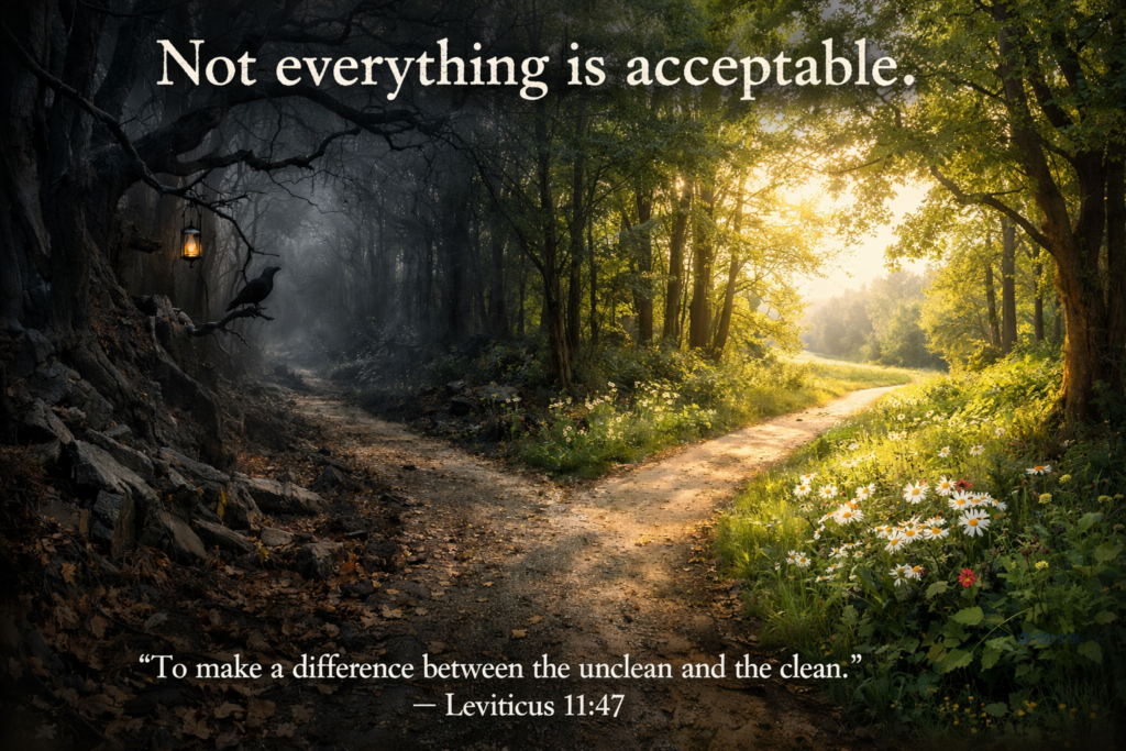 Torah portion meme Shmini Leviticus 9–11 obedience holiness clean and unclean